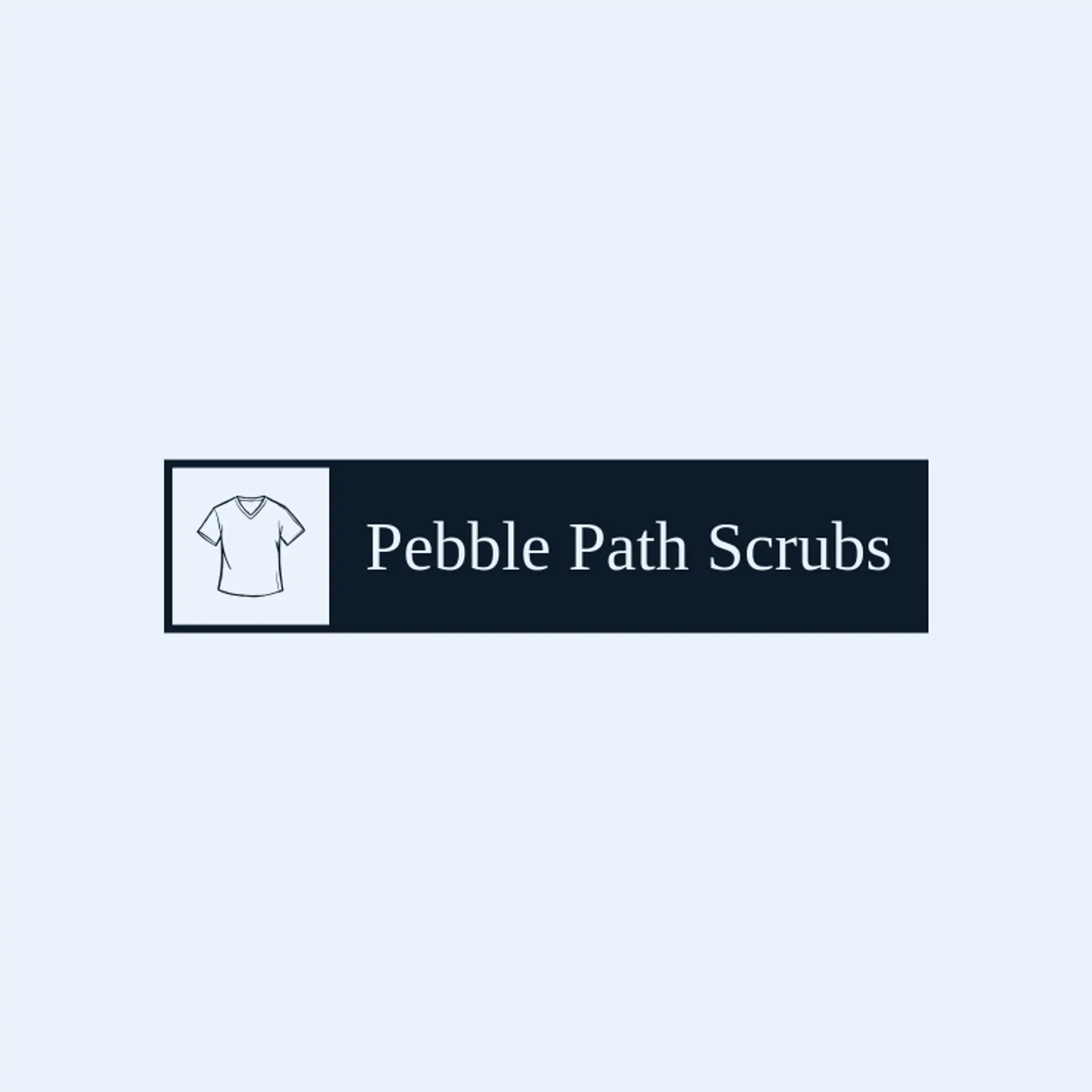 Pebble Path Scrubs logo for scrub
