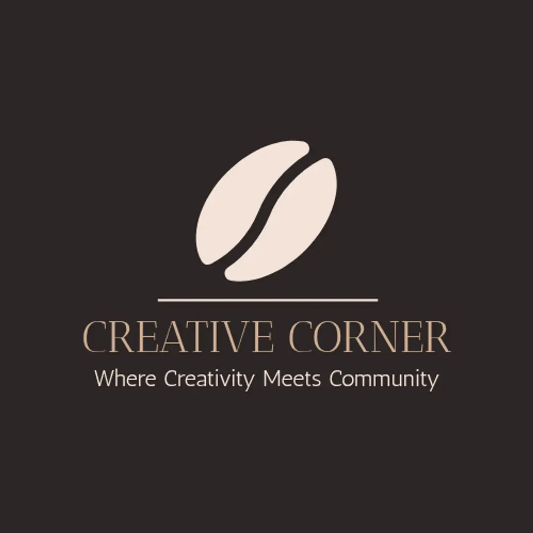 Creative Corner logo for creative cafe