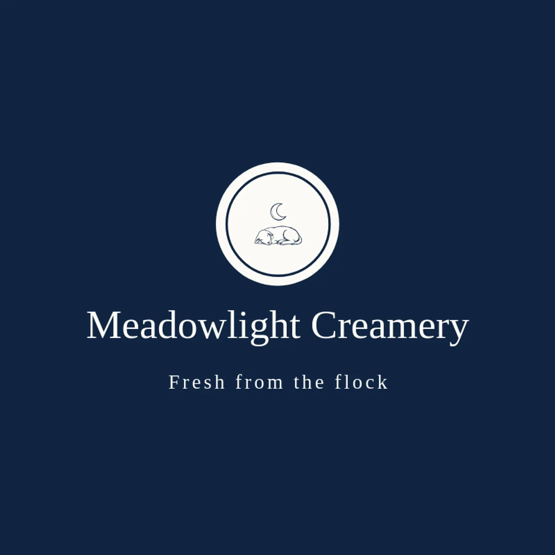 Meadowlight Creamery logo for lamb