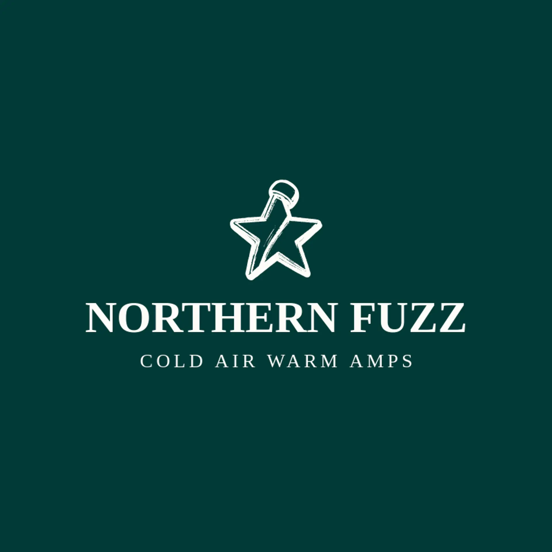 Northern Fuzz logo for rock band