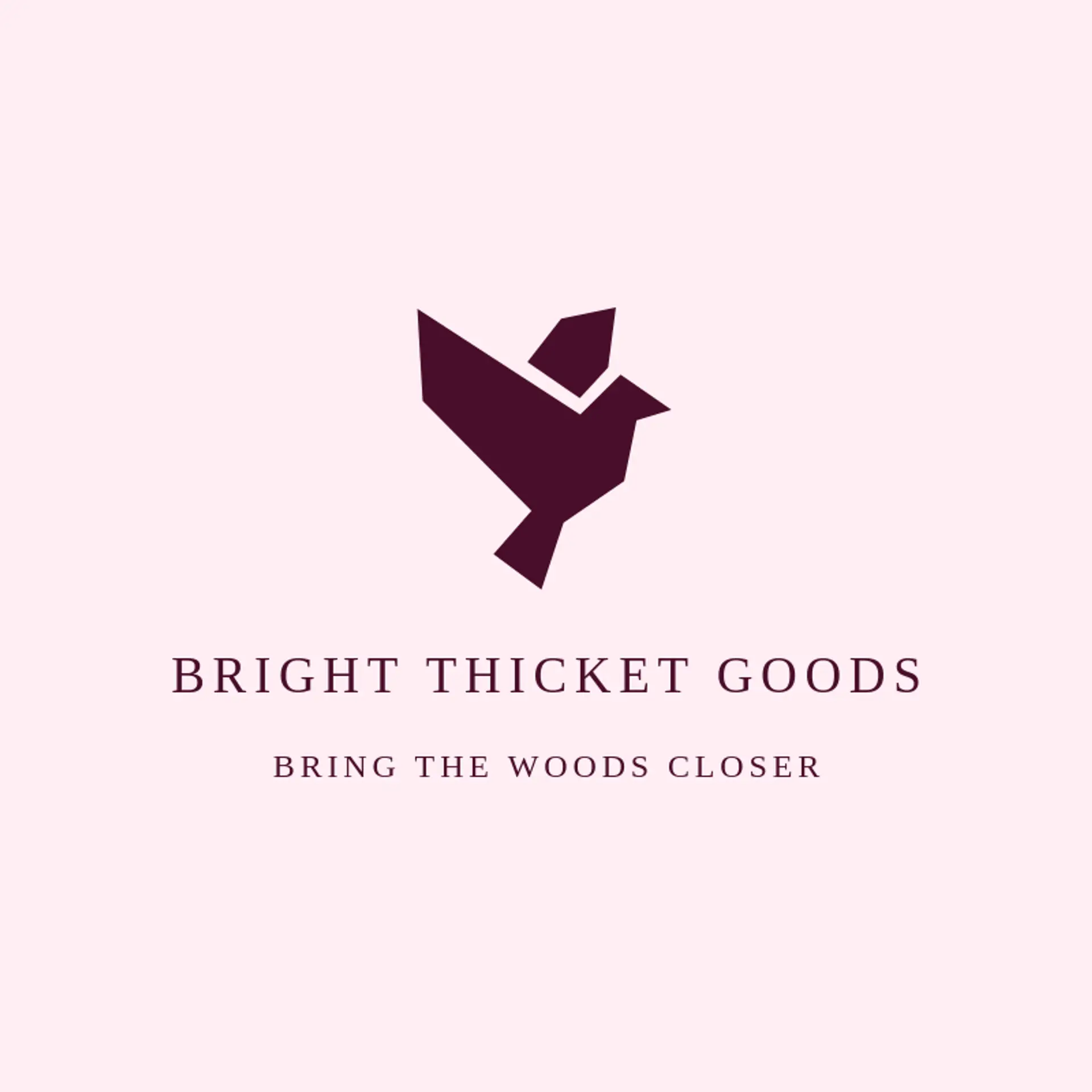 Bright Thicket Goods logo for robin