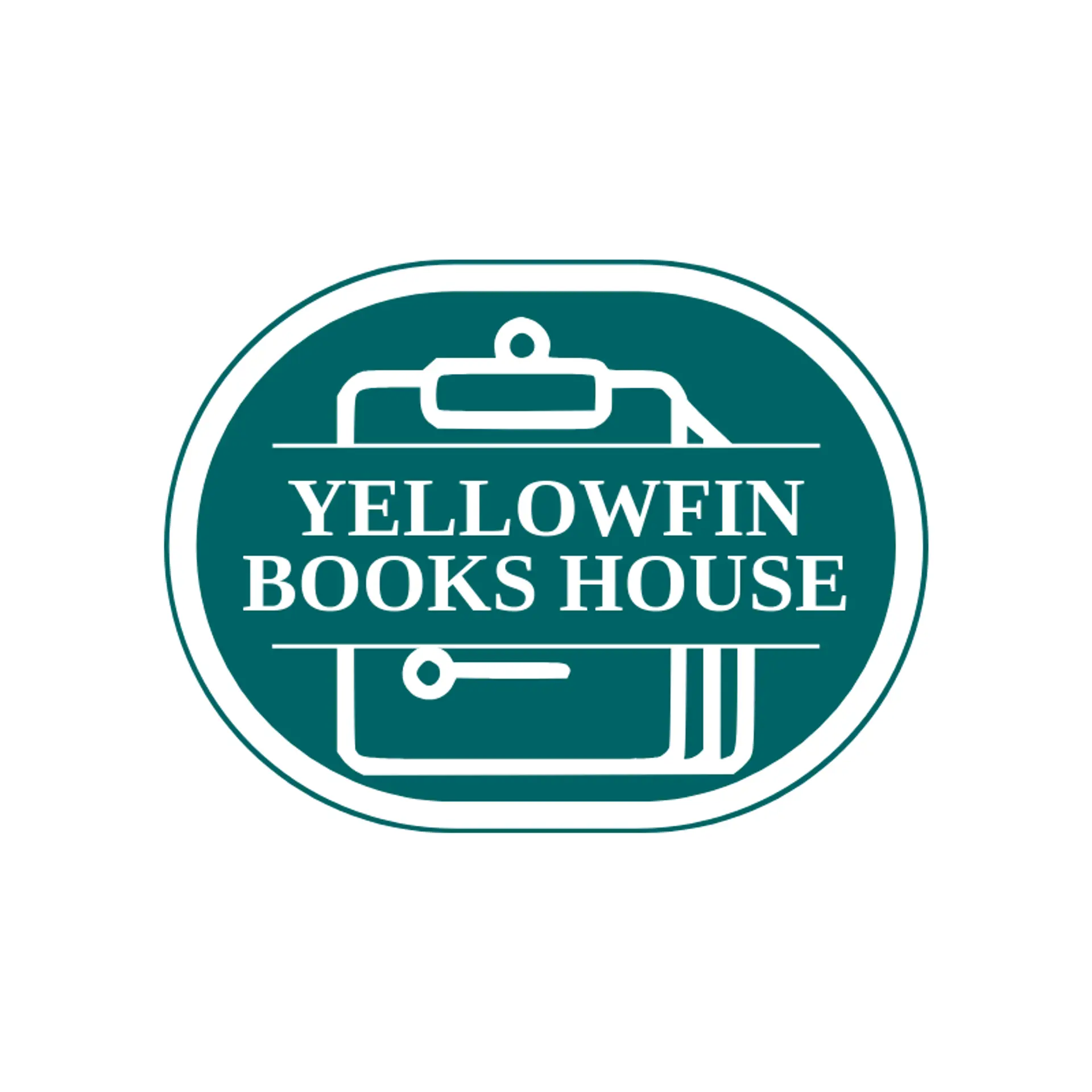 Yellowfin Books House logo for ledger