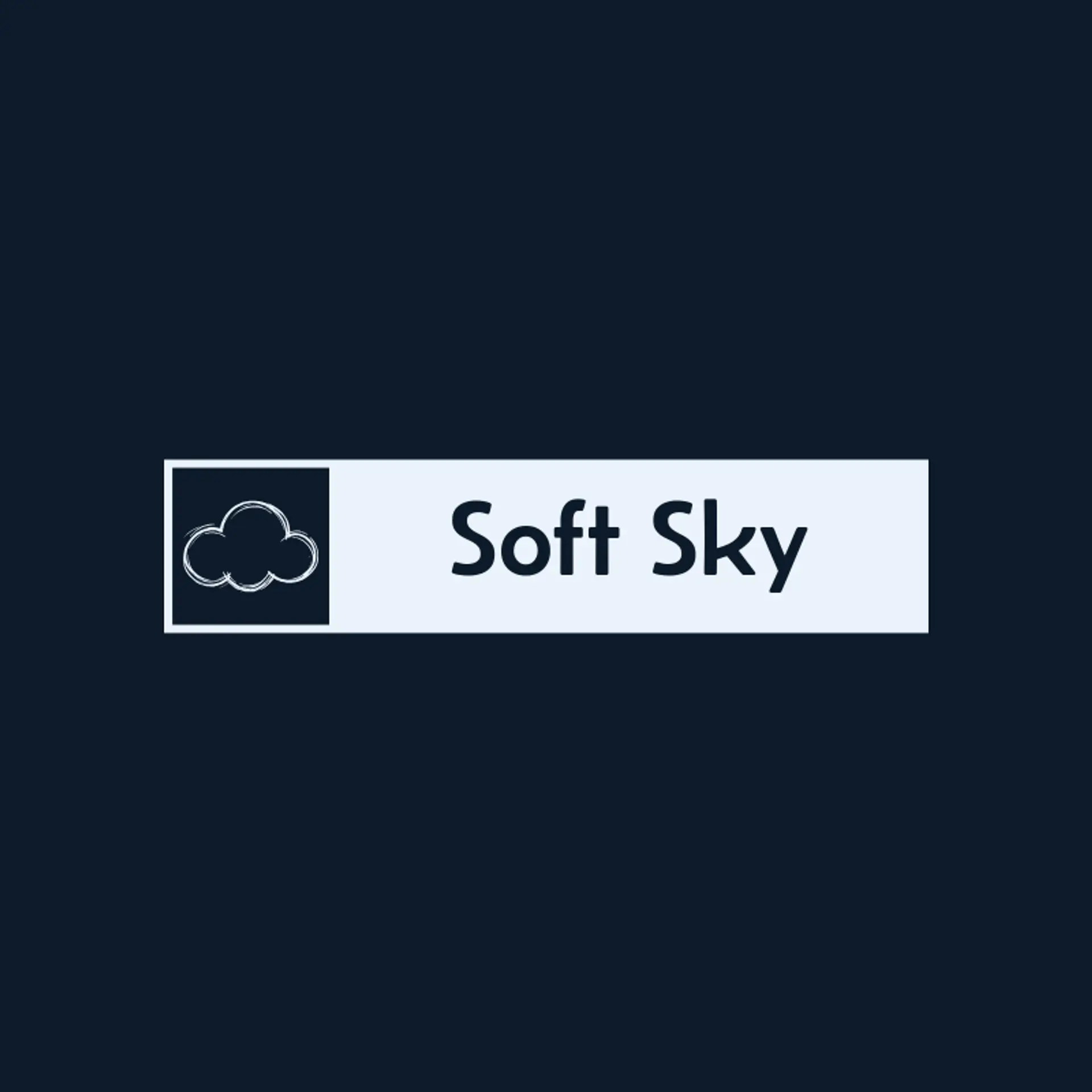 Soft Sky logo for police