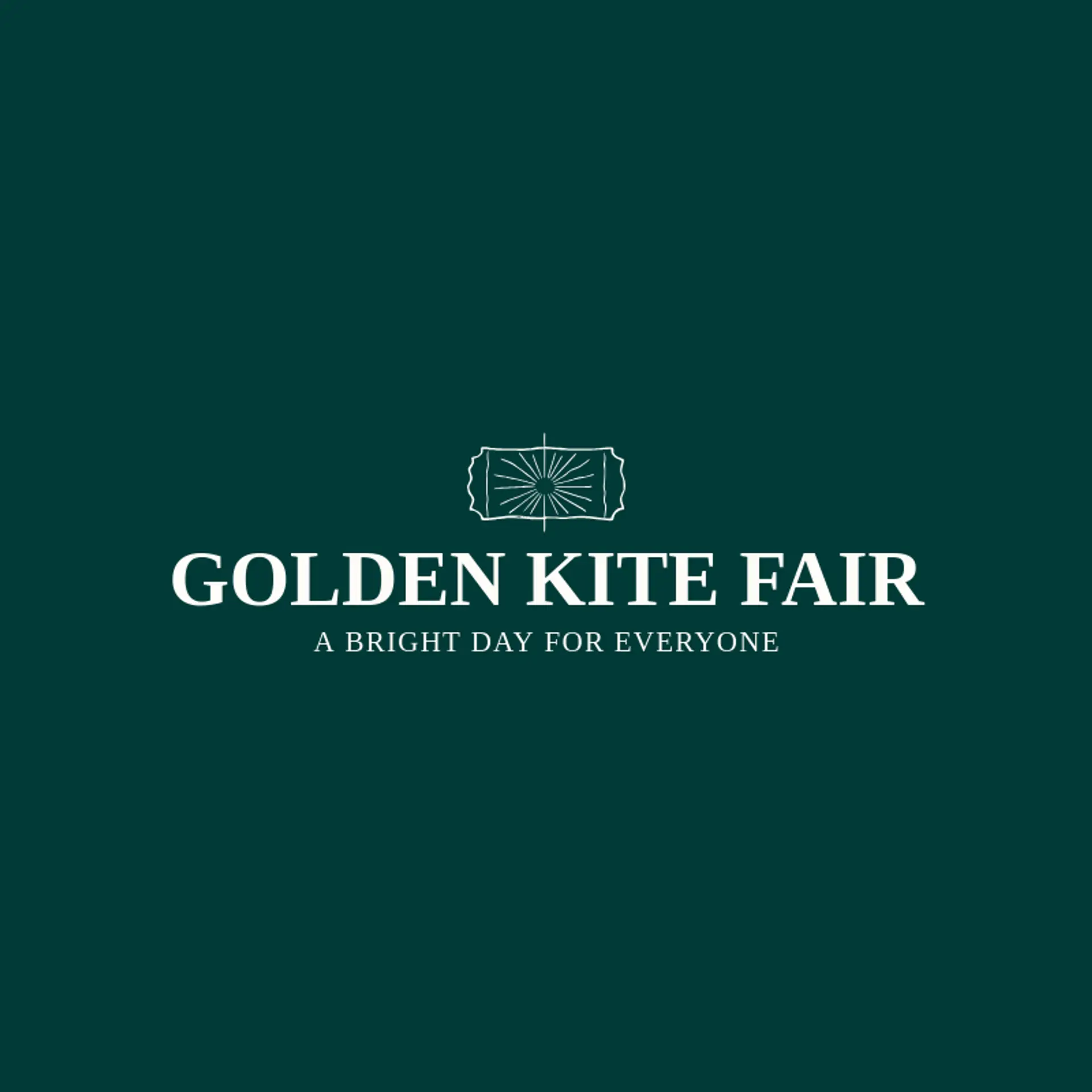 Golden Kite Fair logo for fair