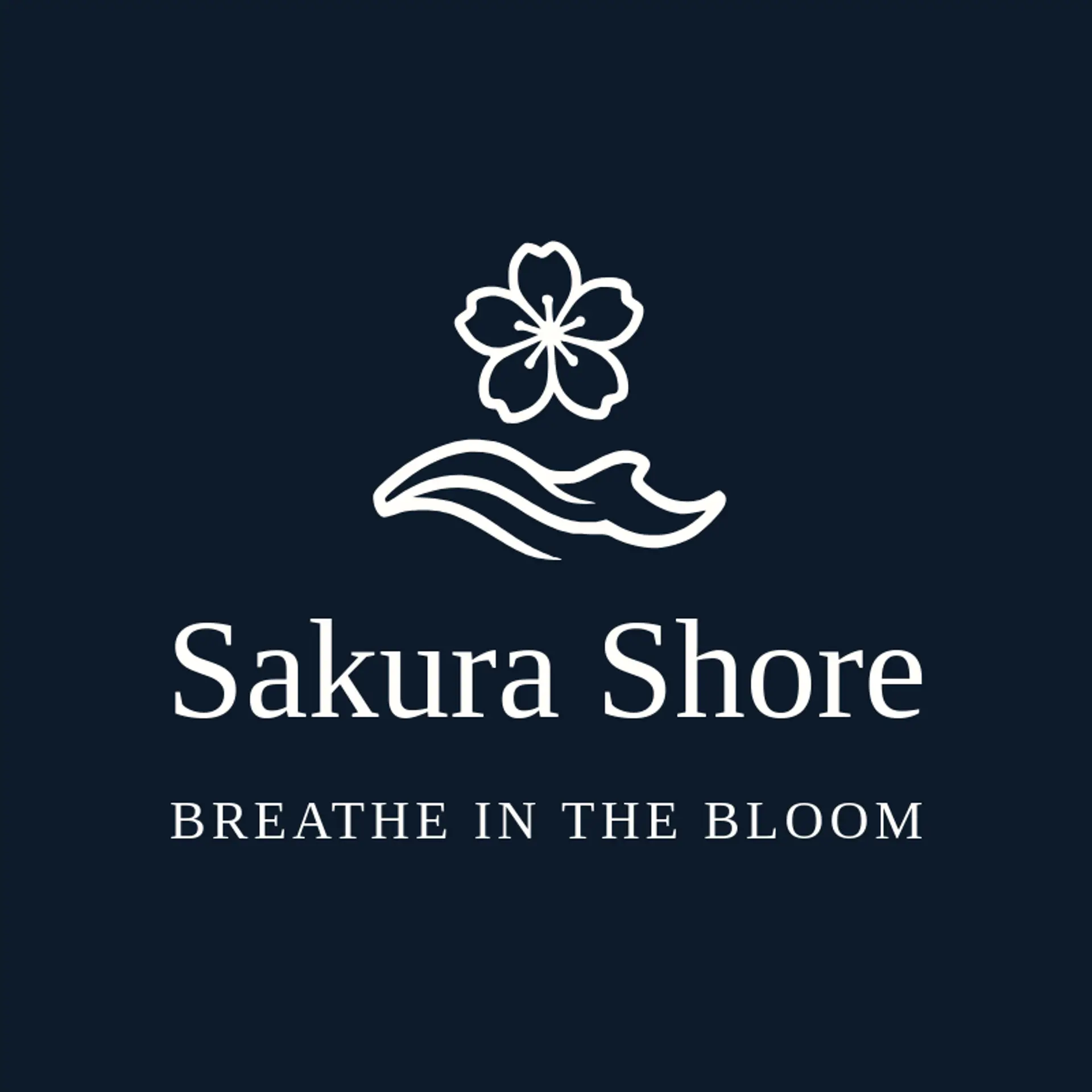 Sakura Shore logo for cherry blossom