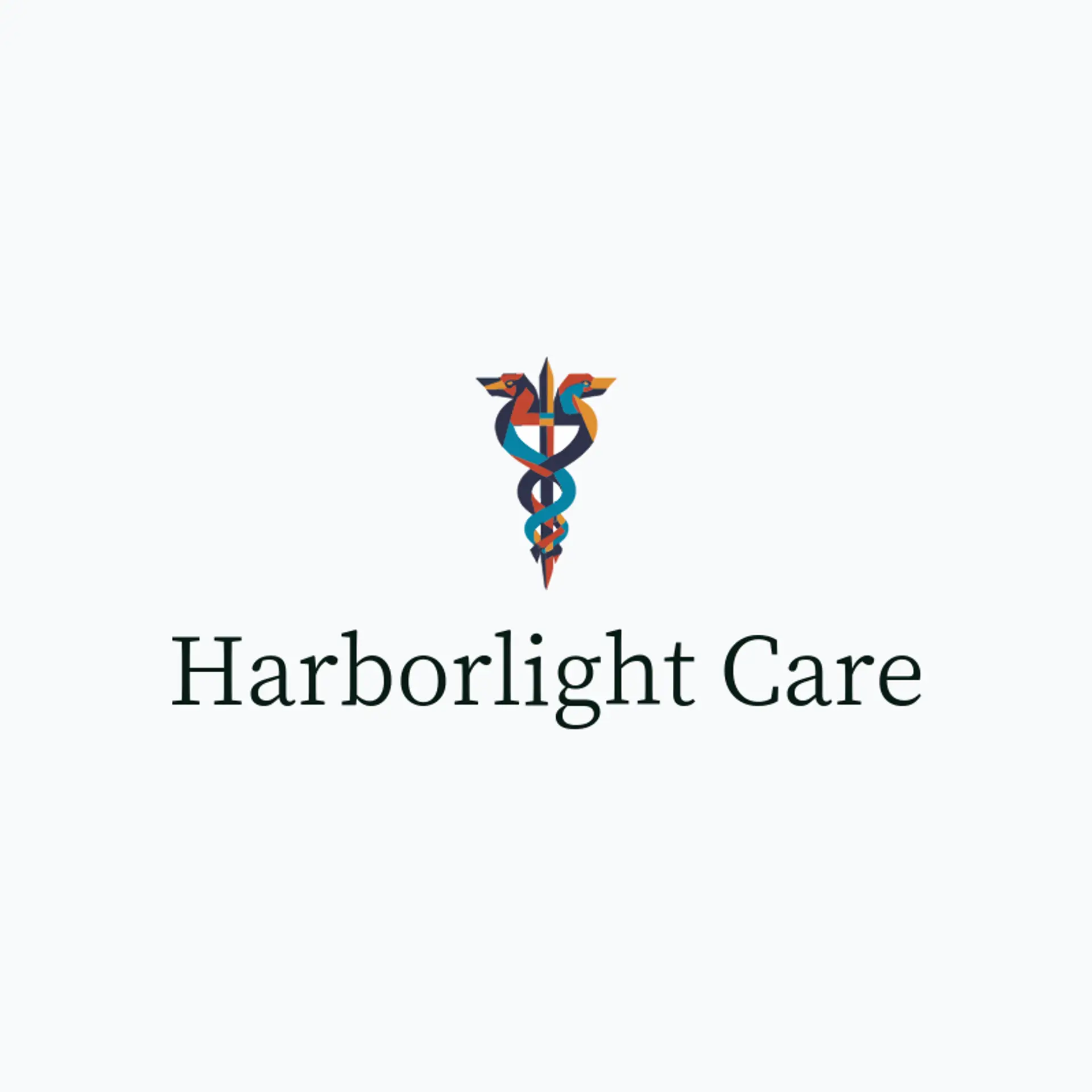 Harborlight Care logo for Caduceus