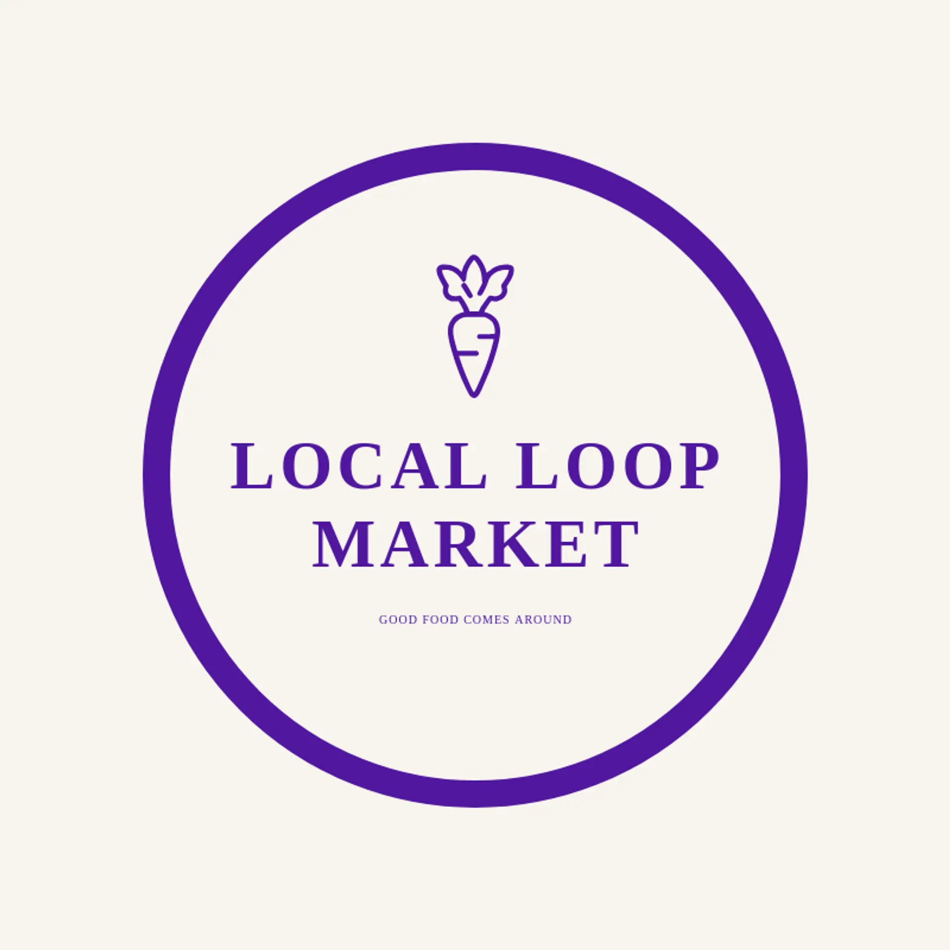 Local Loop Market logo for grocery