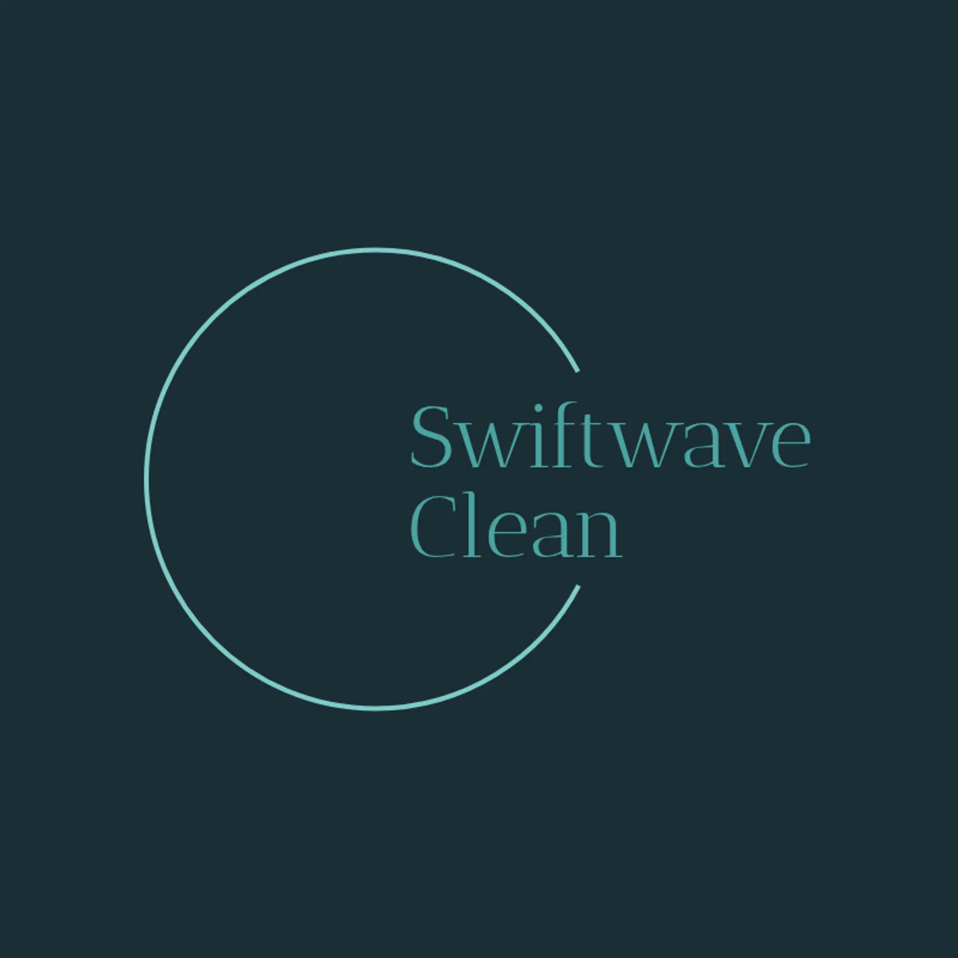 SwiftWave Clean logo for carpet cleaning