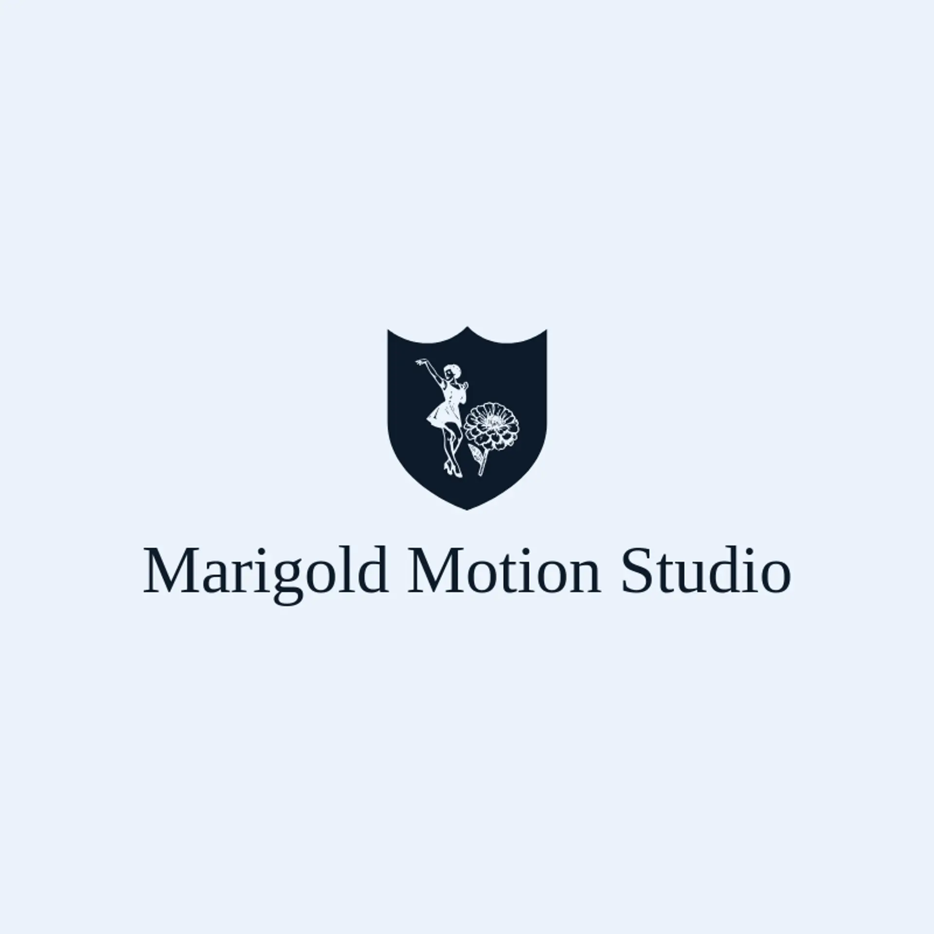 Marigold Motion Studio logo for dance studio