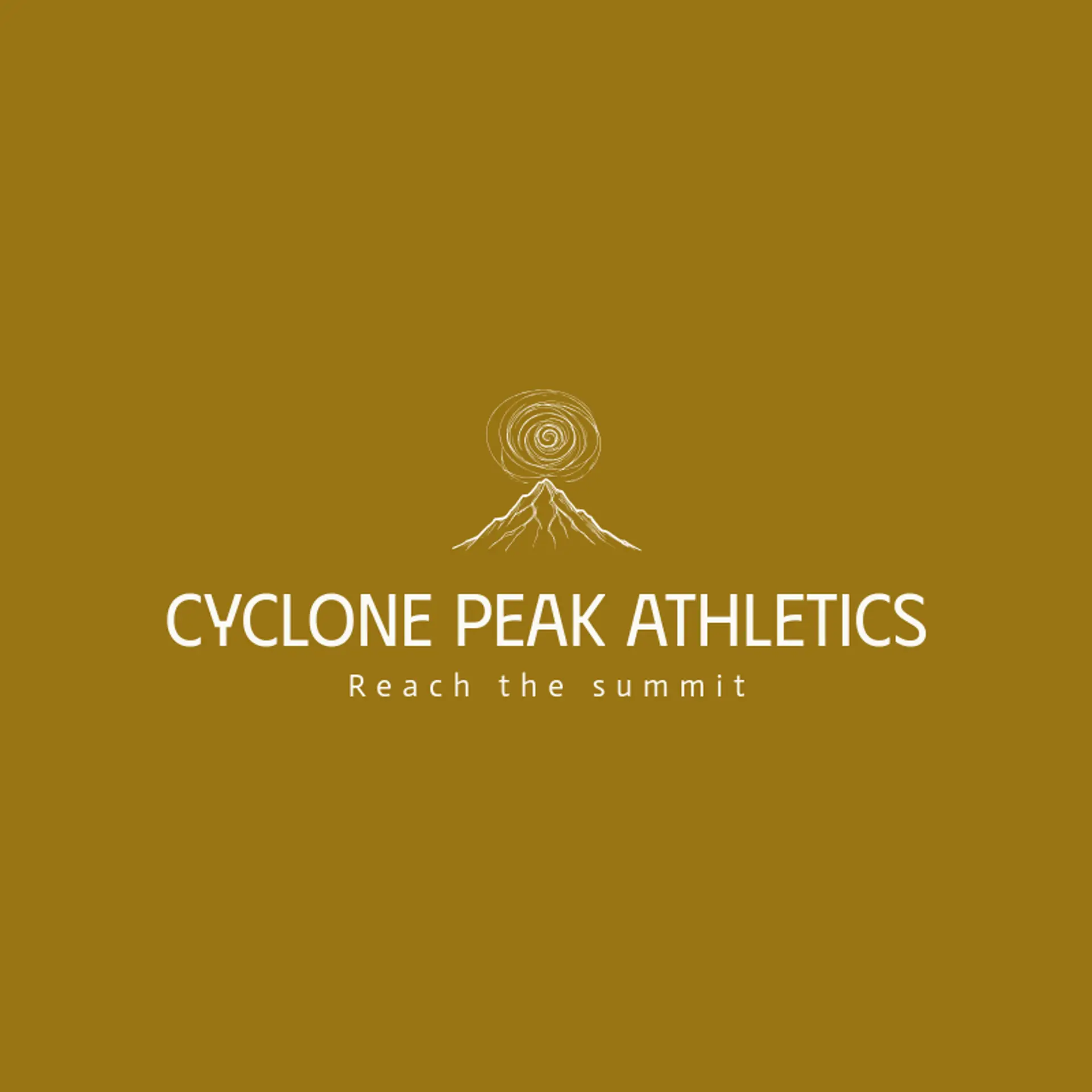 Cyclone Peak Athletics logo for cyclone
