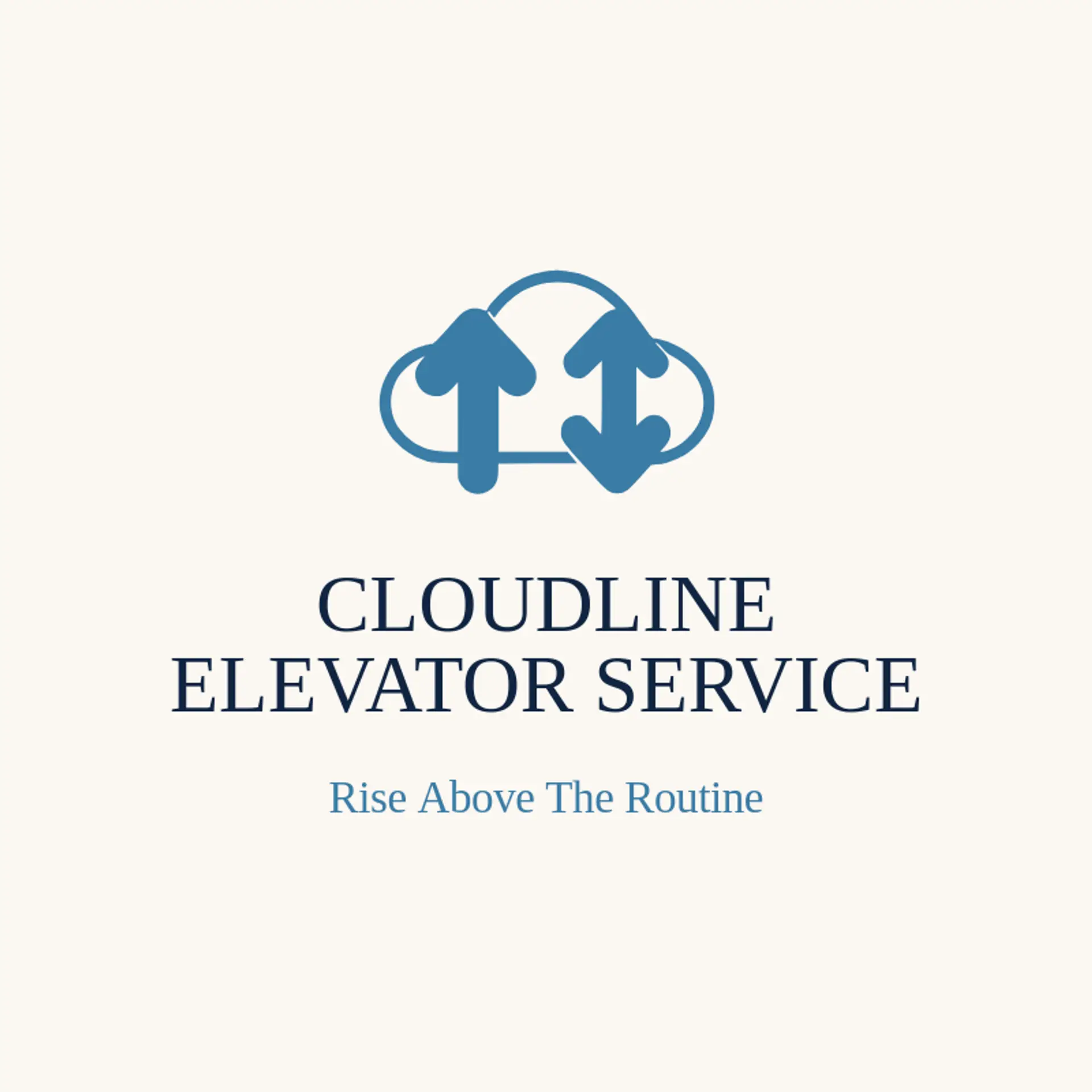 Cloudline Elevator Service logo for elevator