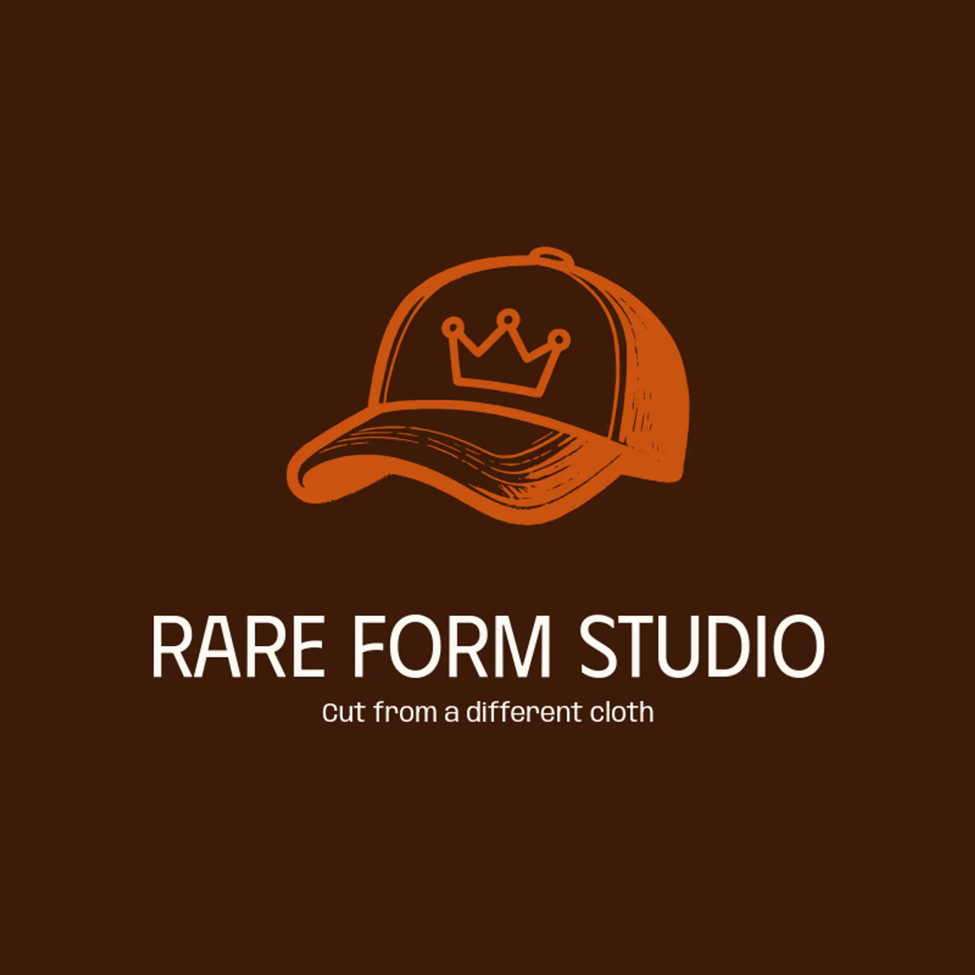 Rare Form Studio logo for streetwear