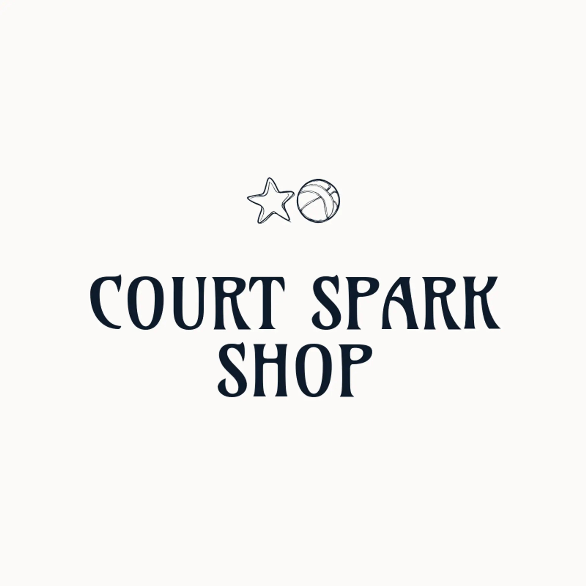 Court Spark Shop logo for netball