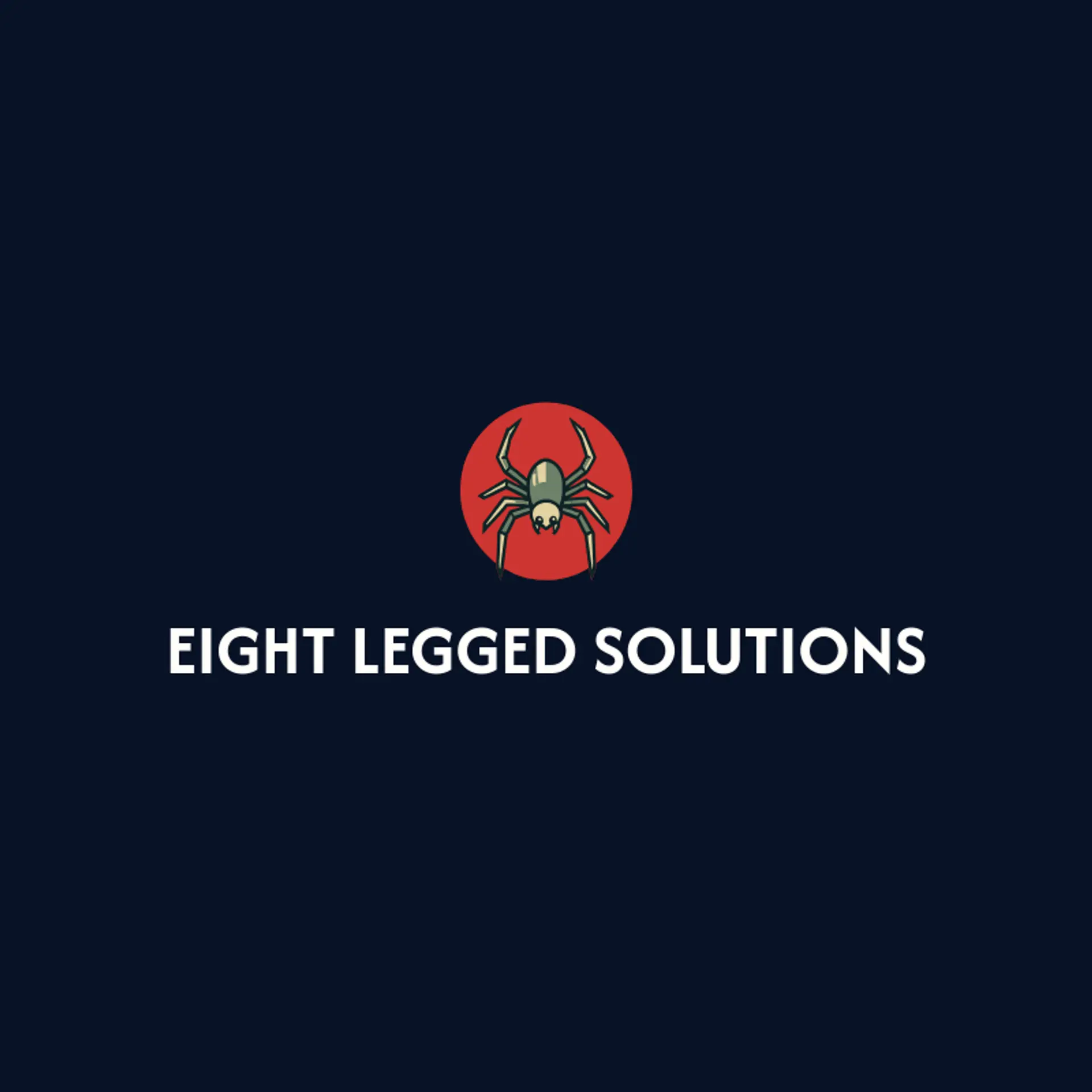 Eight Legged Solutions logo for spider