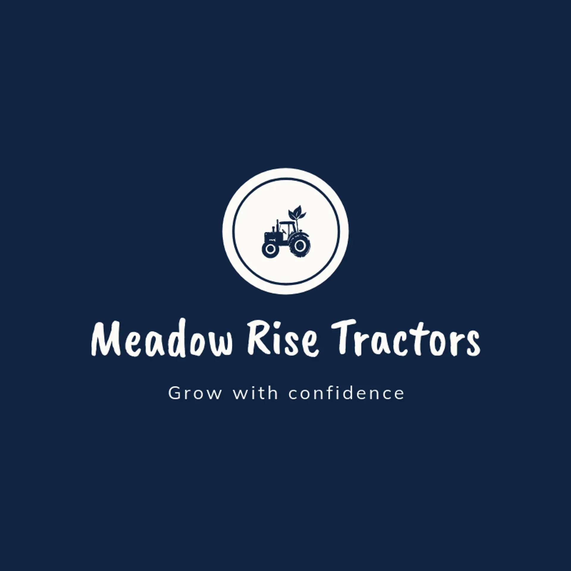 Meadow Rise Tractors logo for tractor