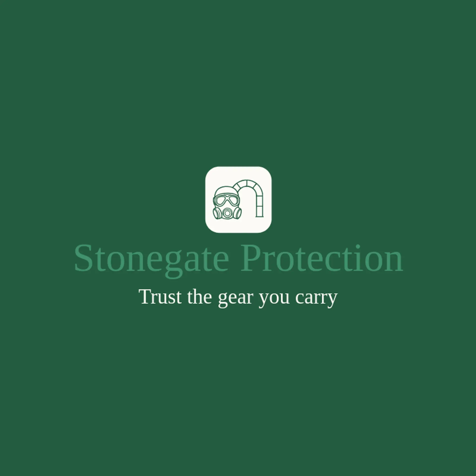 Stonegate Protection logo for gas mask