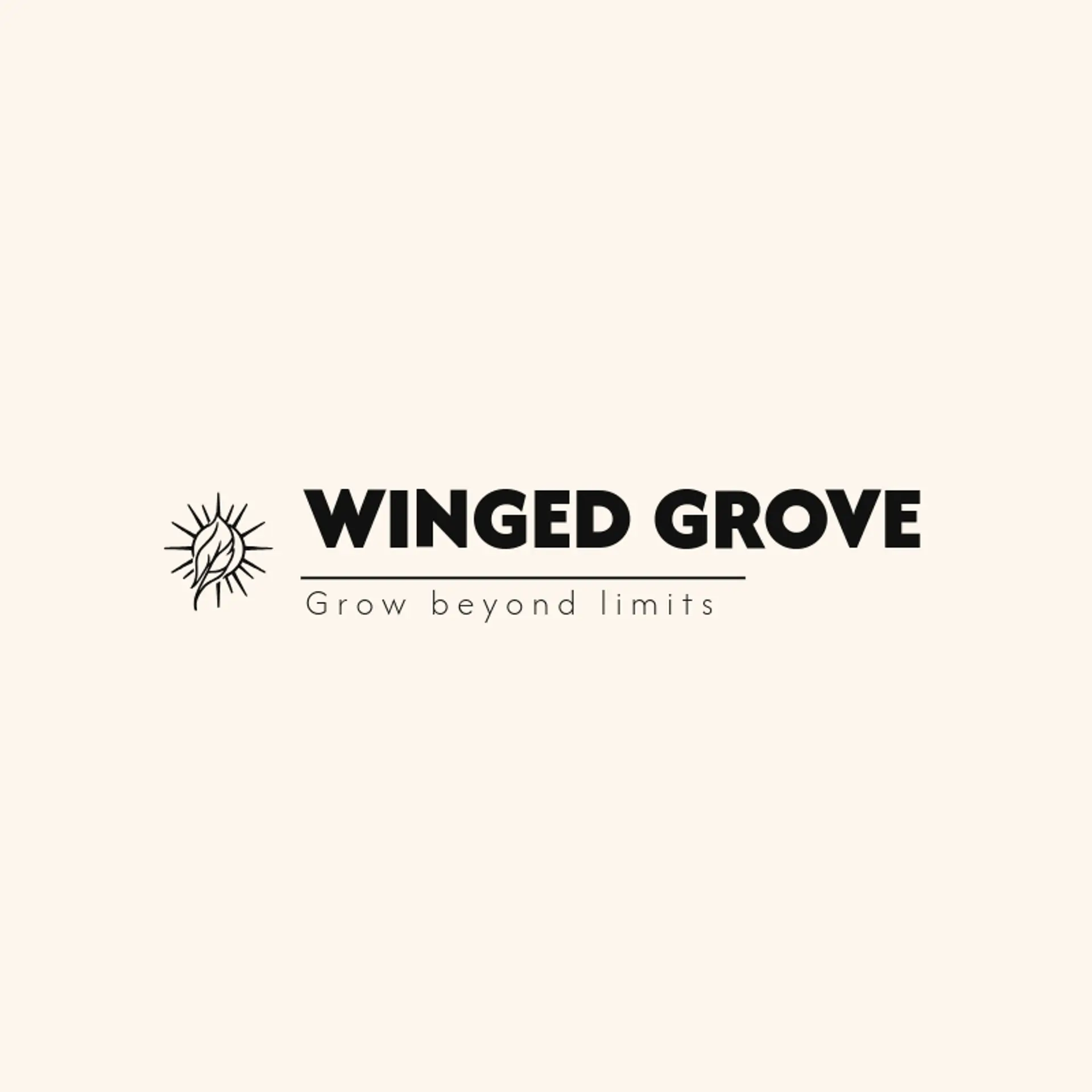 Winged Grove logo for phoenix