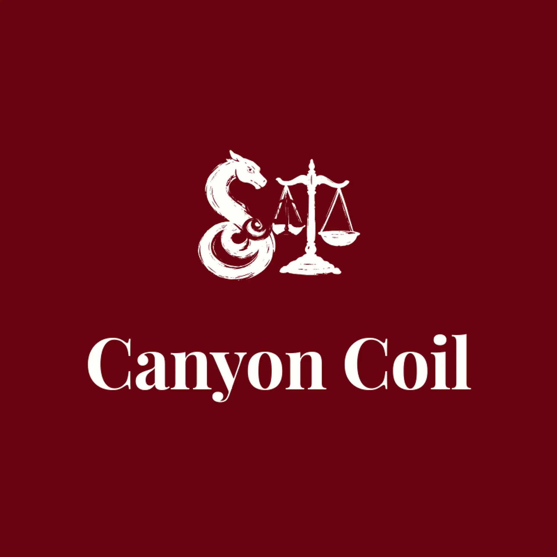 Canyon Coil logo for snake