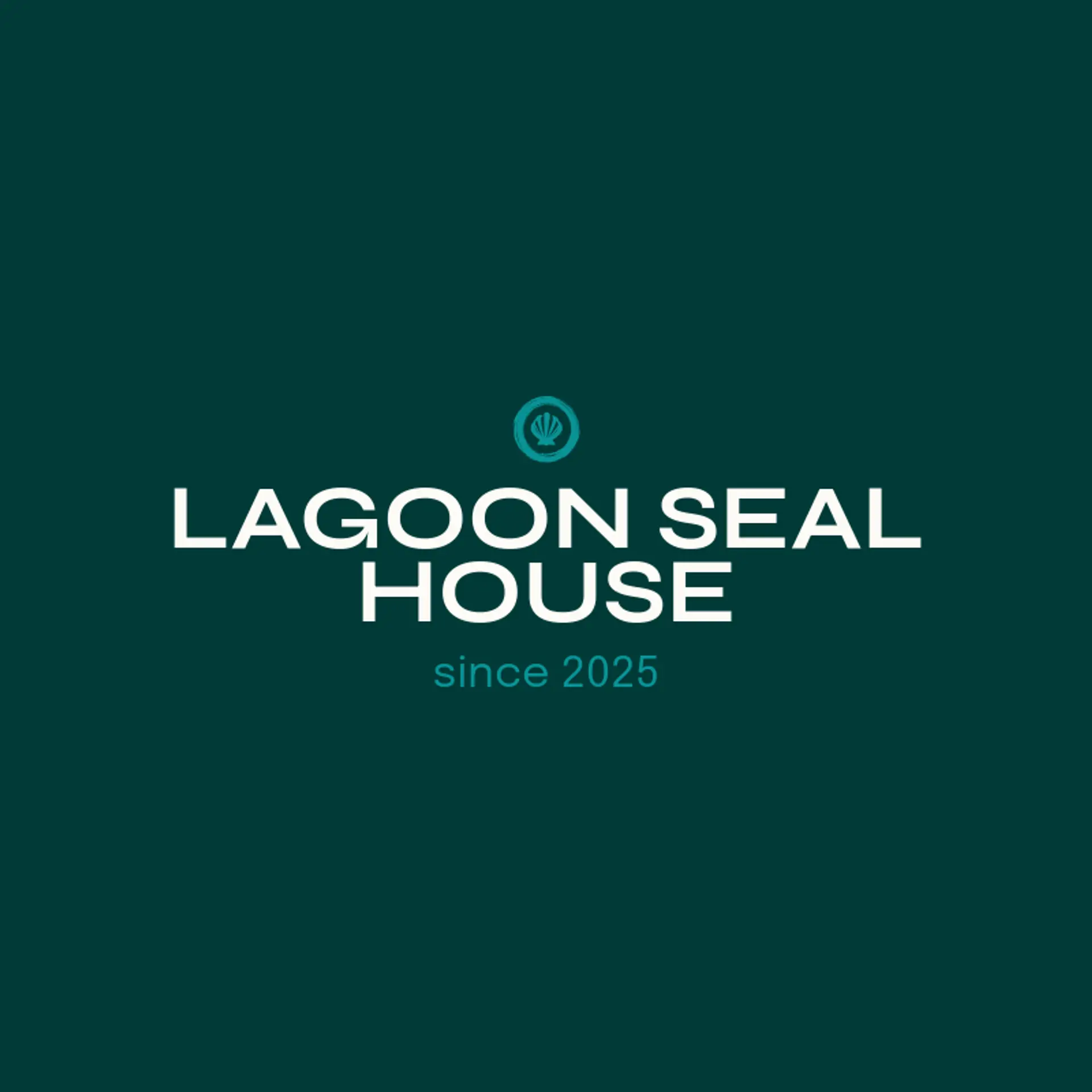 Lagoon Seal House logo for stamp