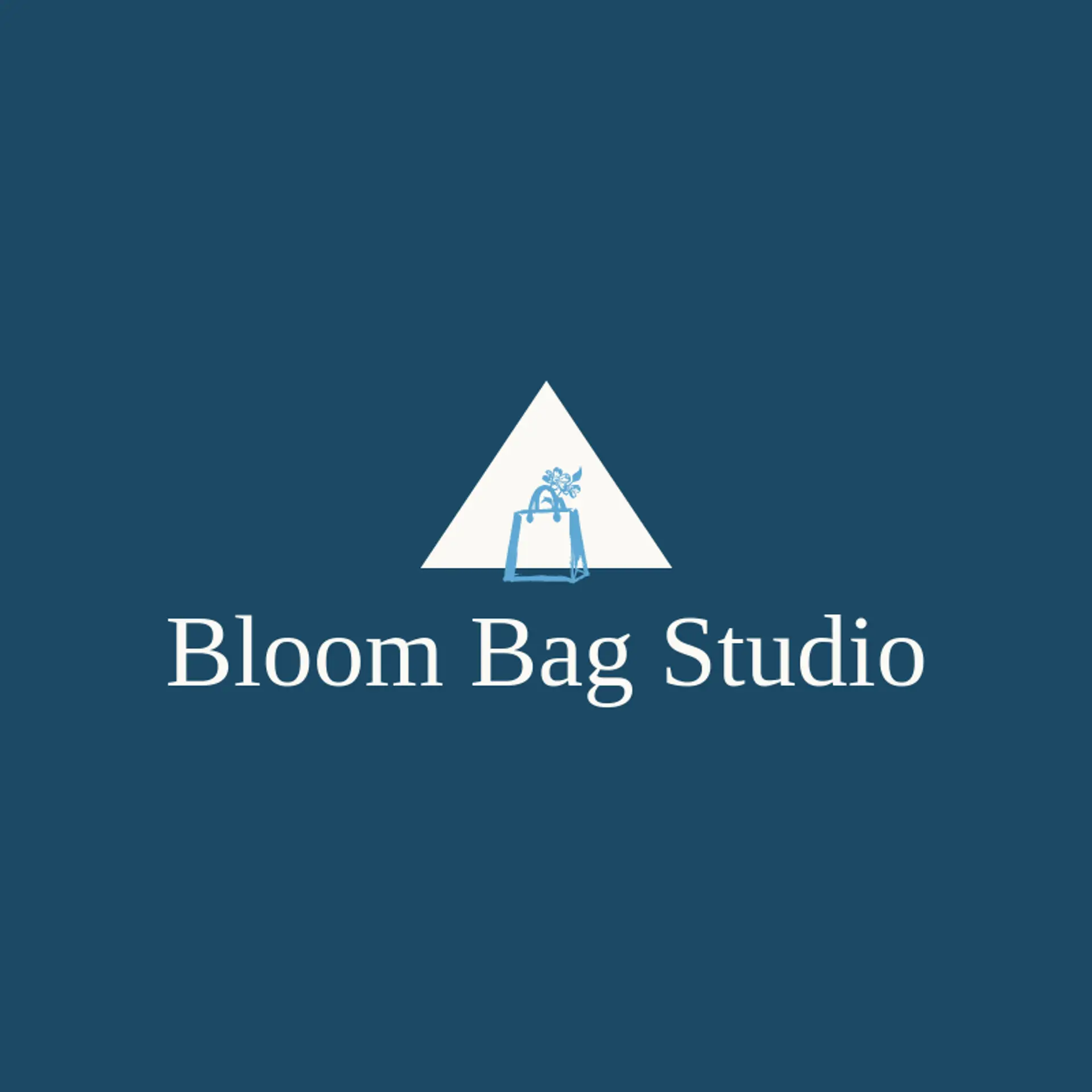 Bloom Bag Studio logo for shopping bag