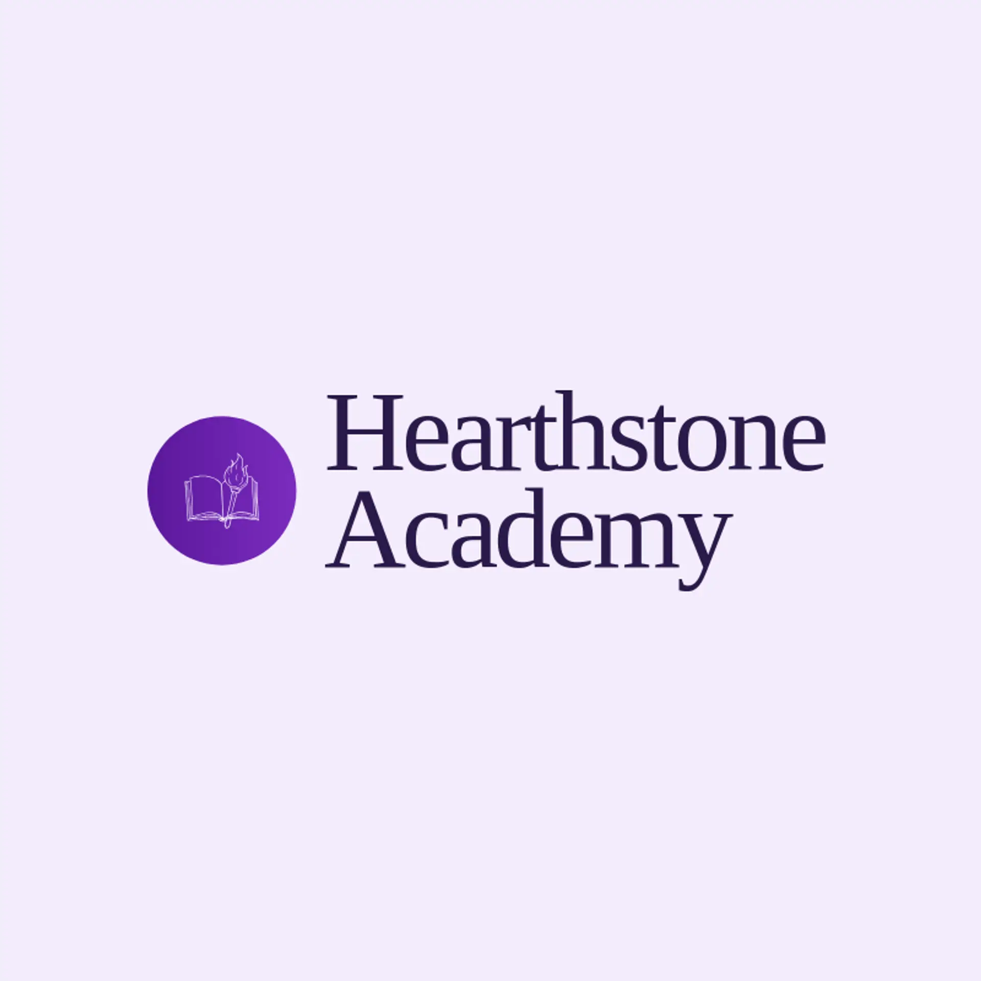 Hearthstone Academy logo for academy