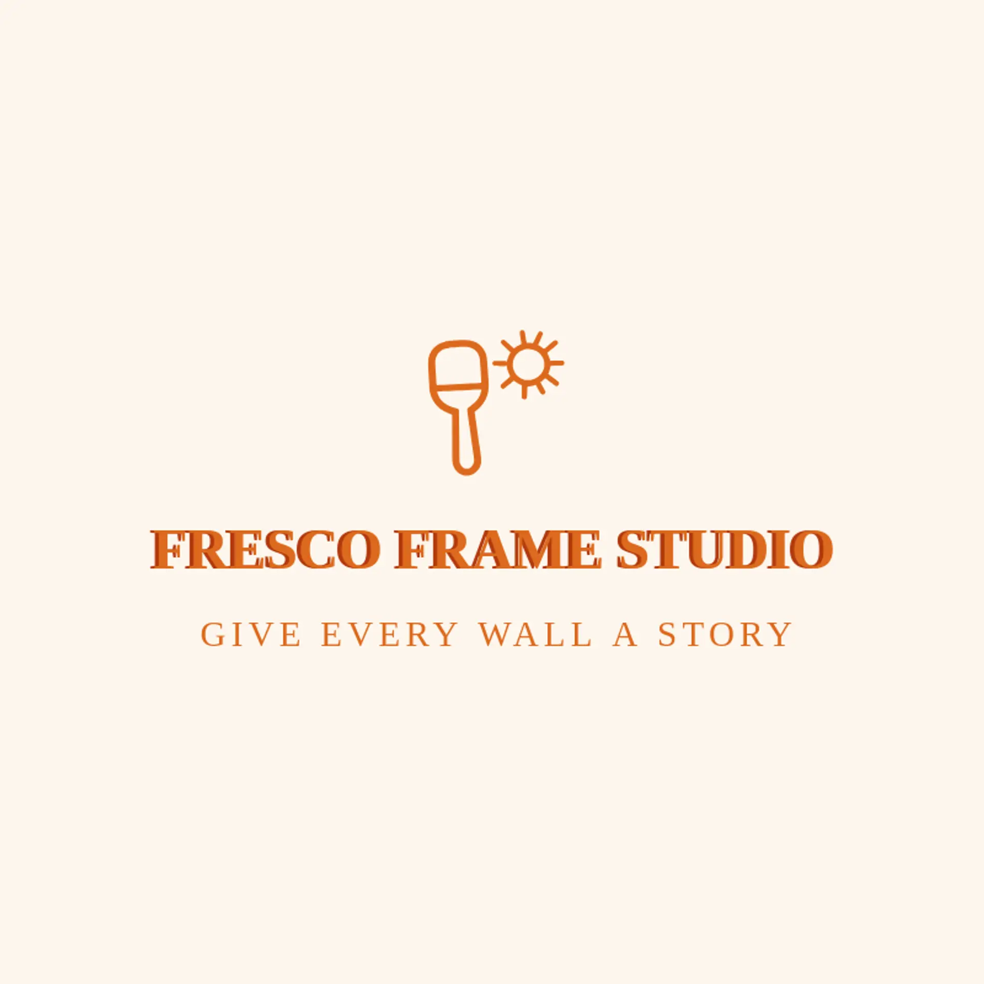 Fresco Frame Studio logo for italian
