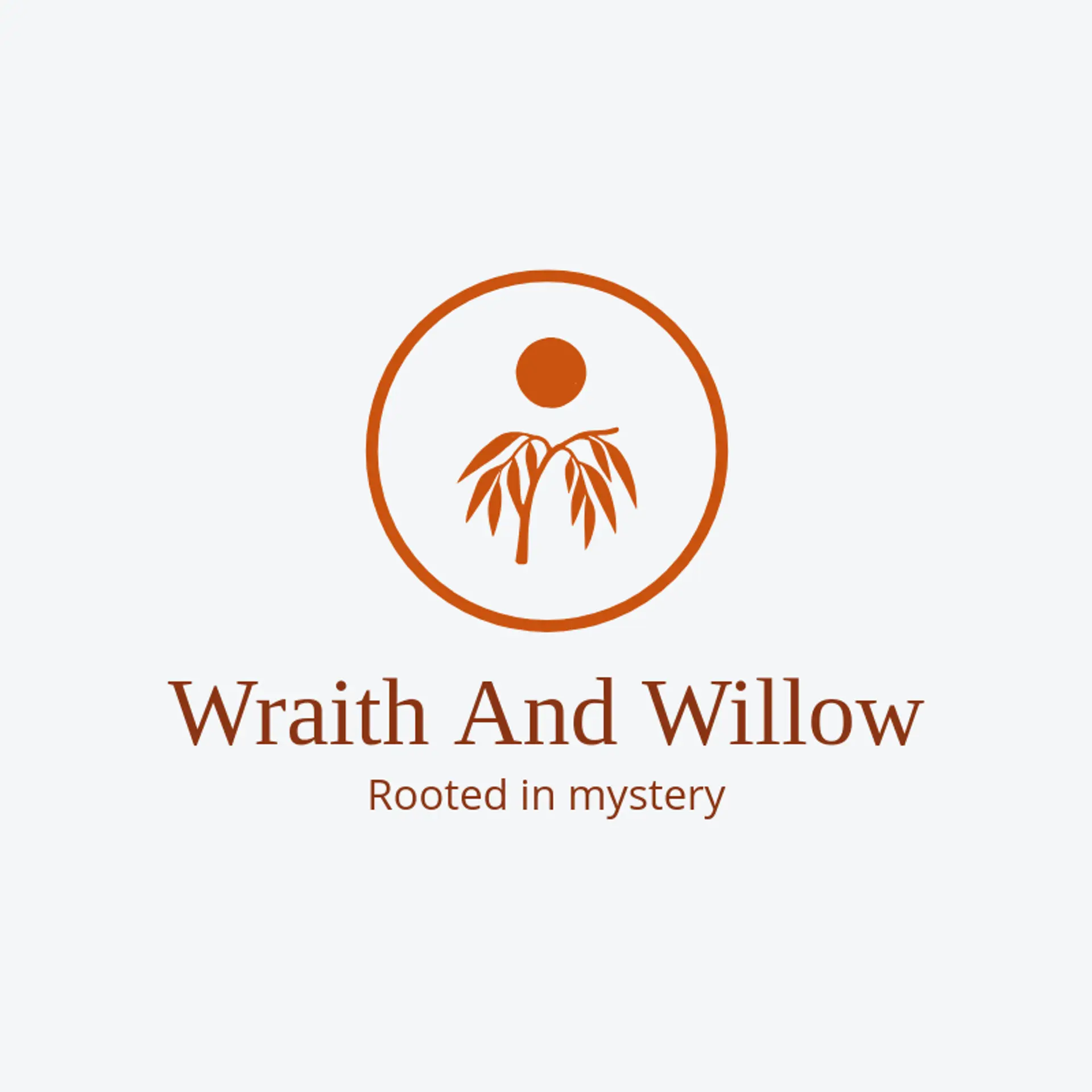 Wraith and Willow logo for gothic