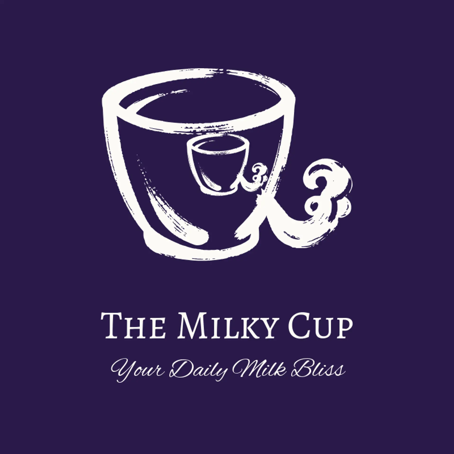 The Milky Cup logo for milk tea