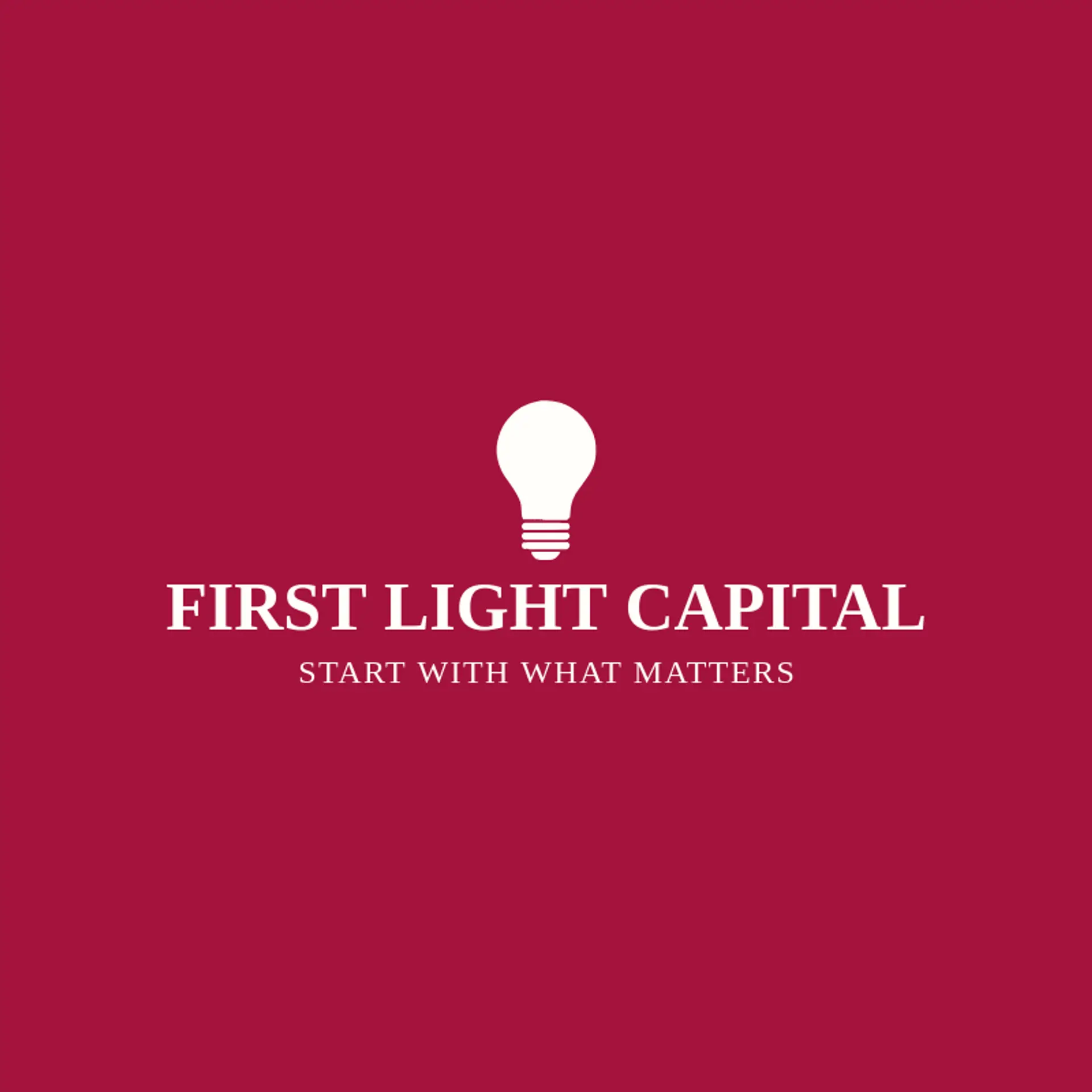 First Light Capital logo for wealth management