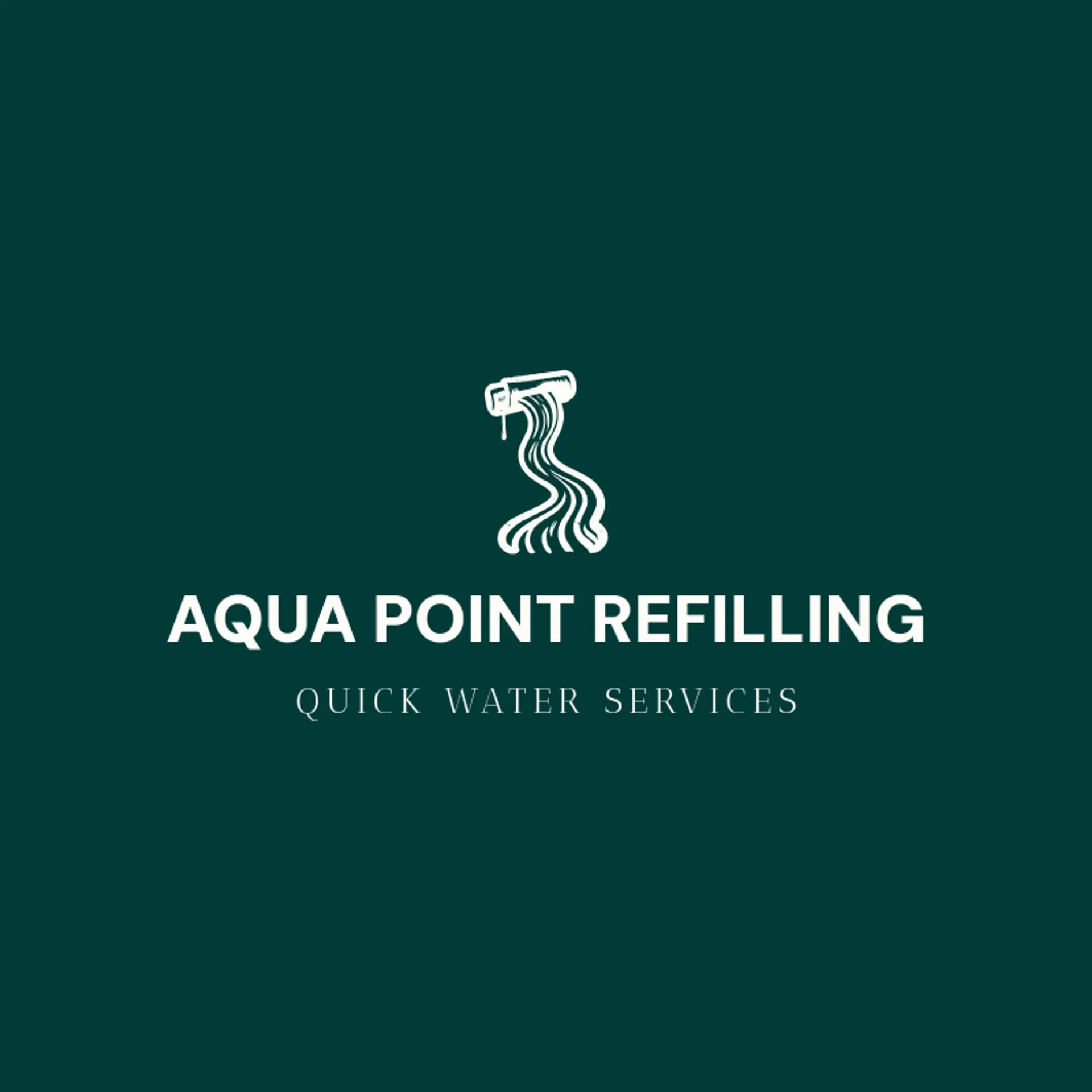 Aqua Point Refilling logo for water refilling station