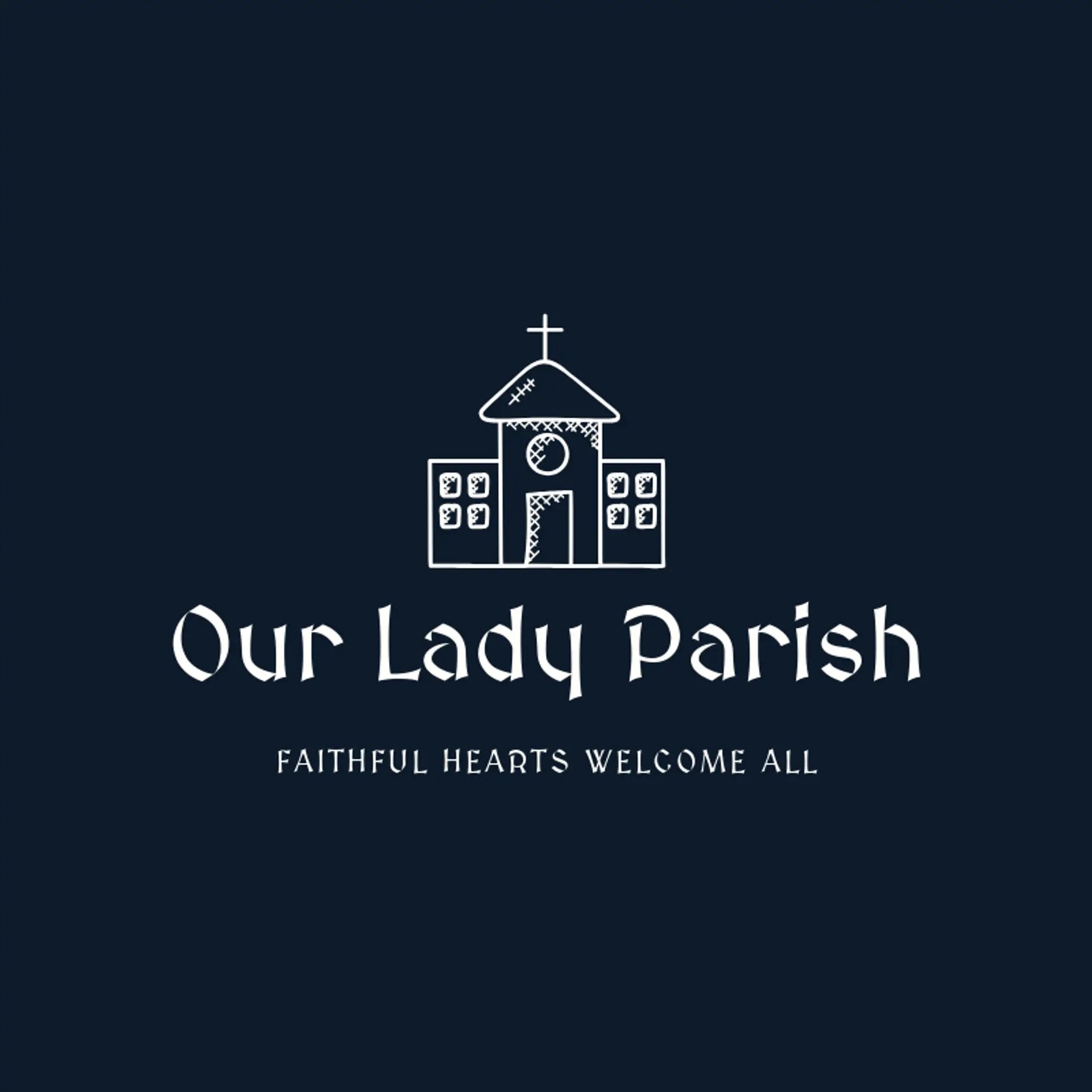 Our Lady Parish logo for catholic