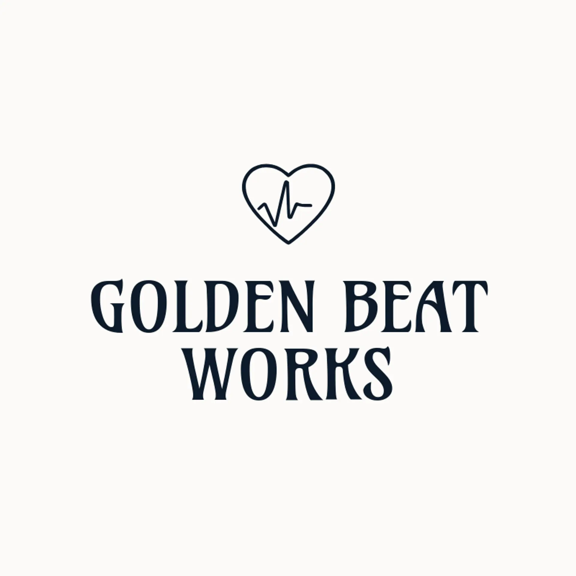 Golden Beat Works logo for beat