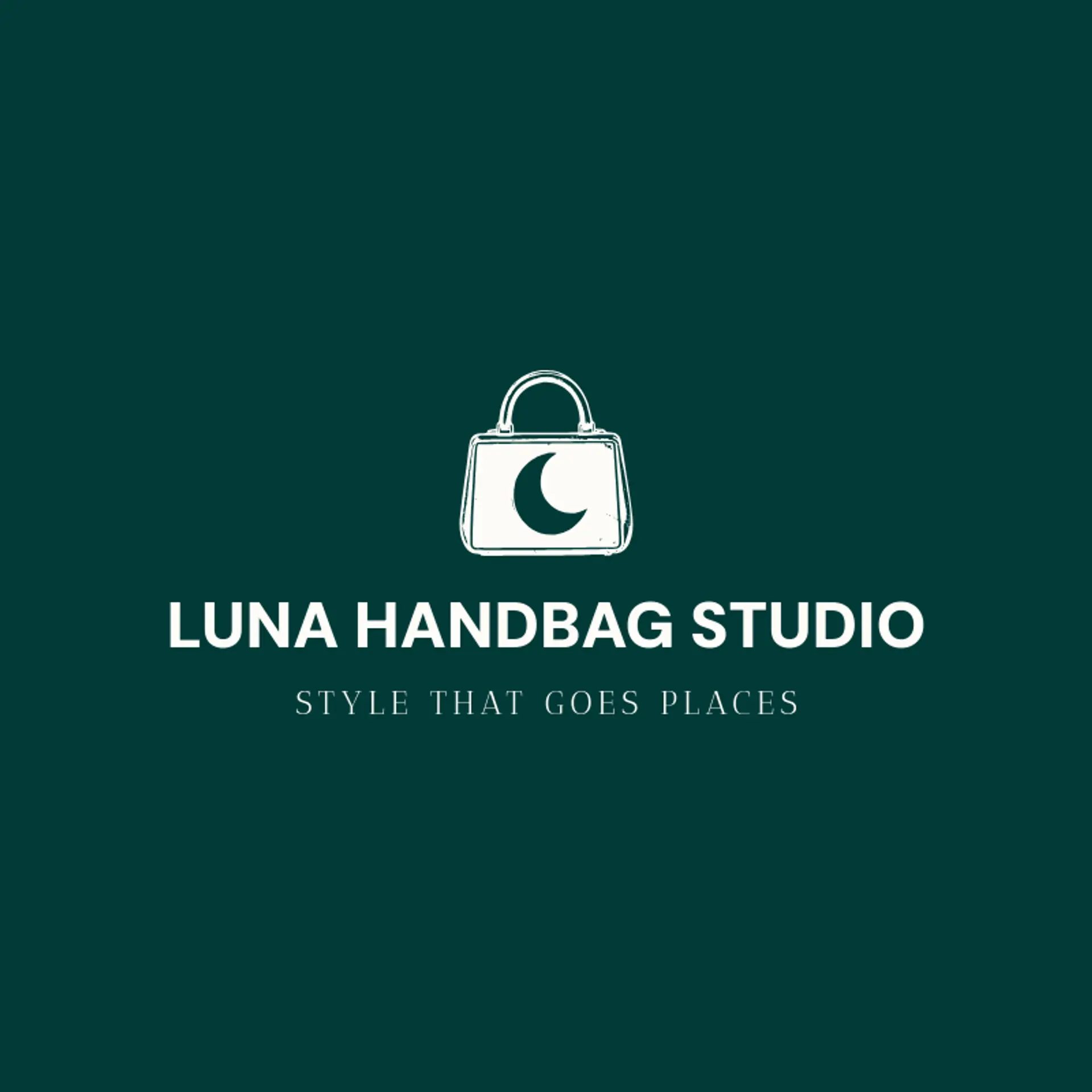 Luna Handbag Studio logo for bag