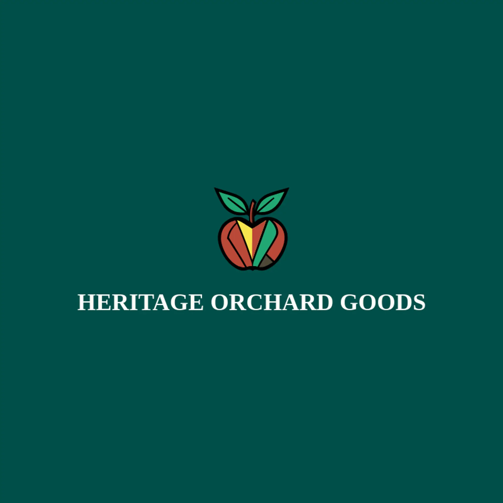 Heritage Orchard Goods logo for heritage