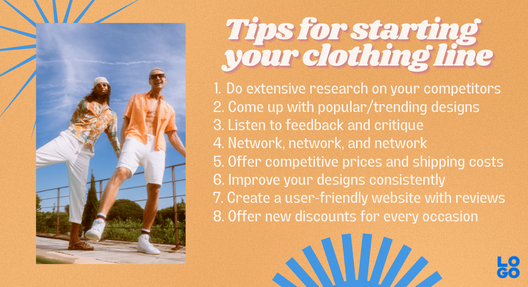 Tips to make your clothing line stand out