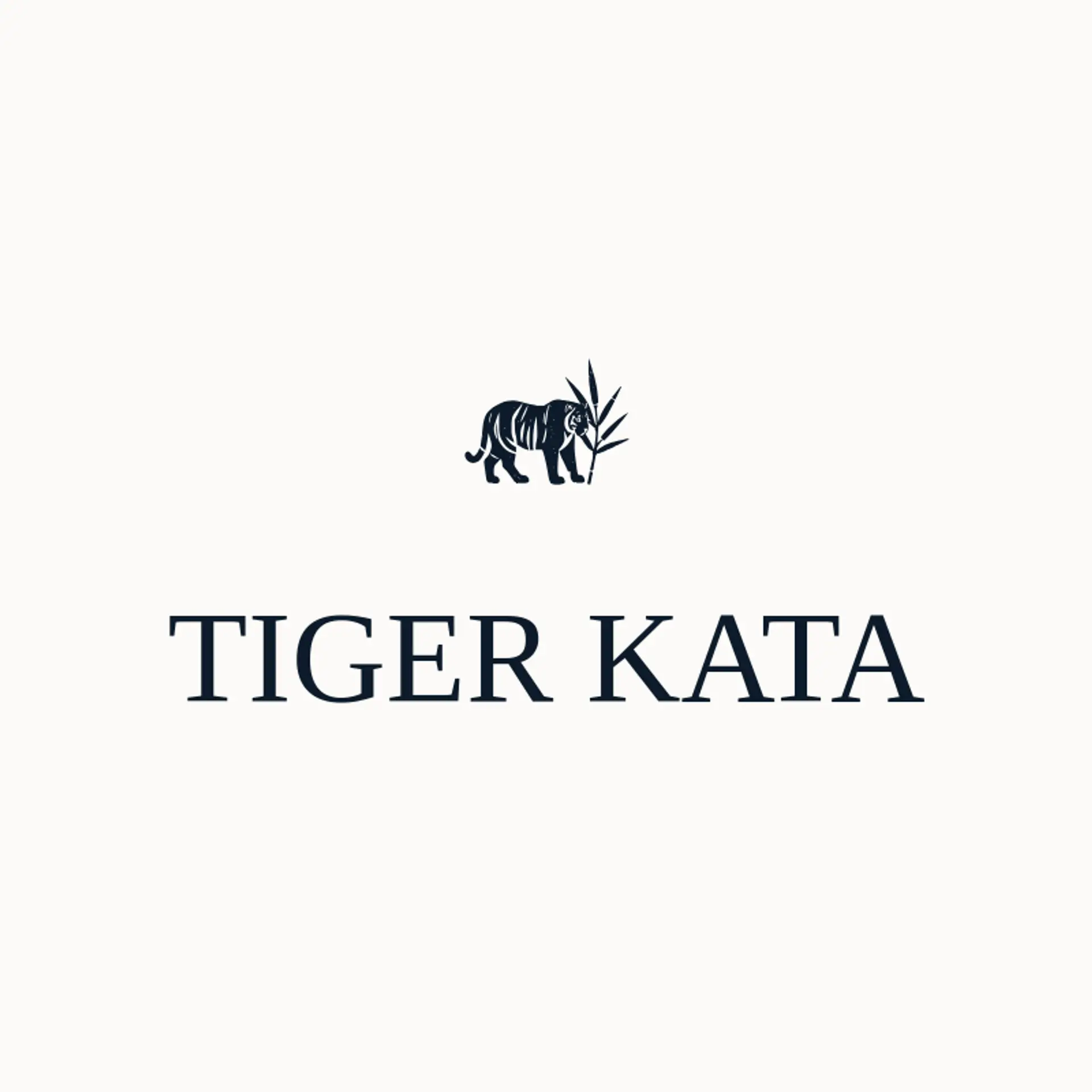 Tiger Kata logo for karate