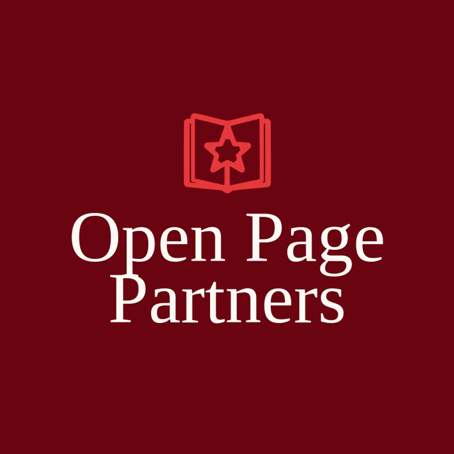 Open Page Partners logo for tutoring