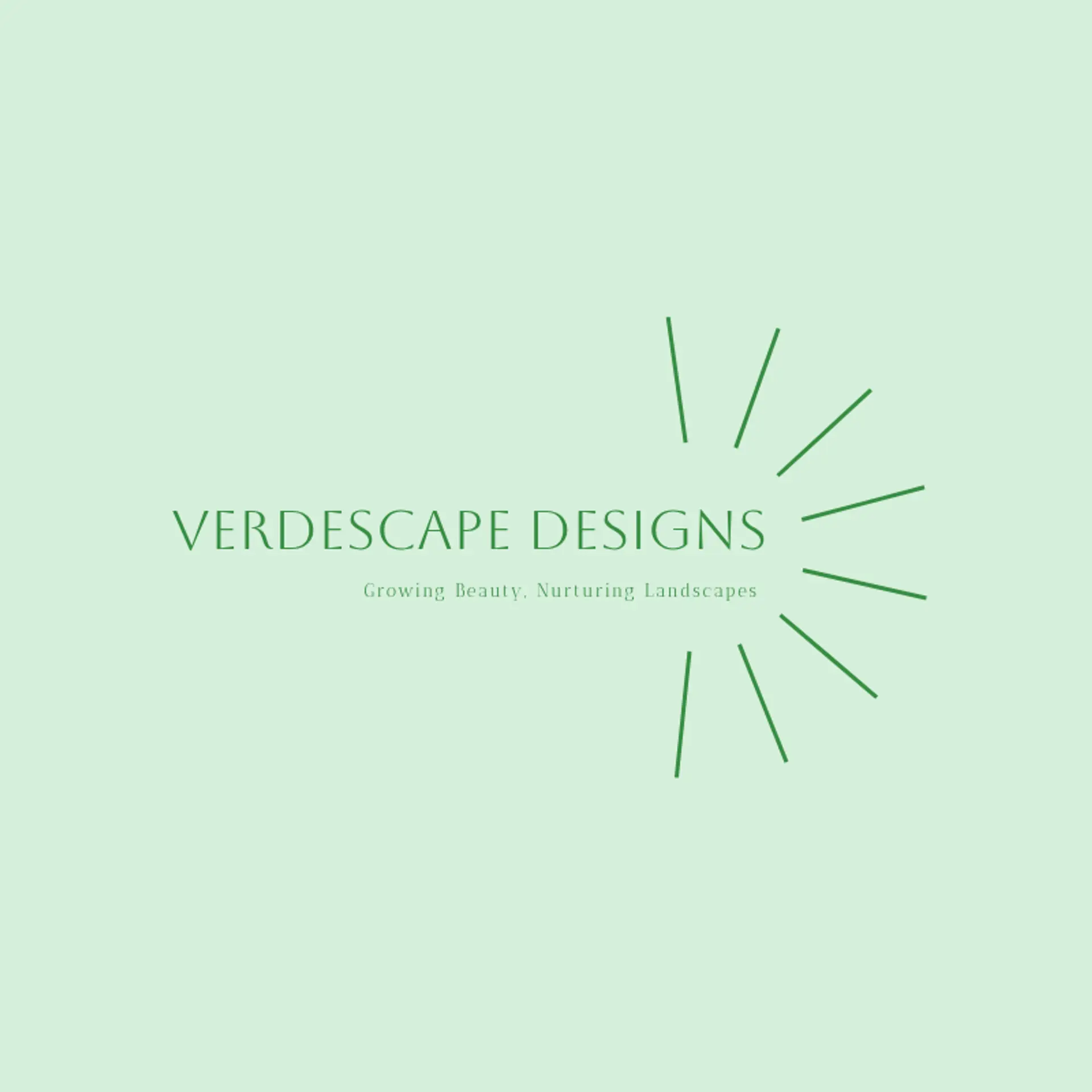 VerdantScape Solutions logo for landscaping