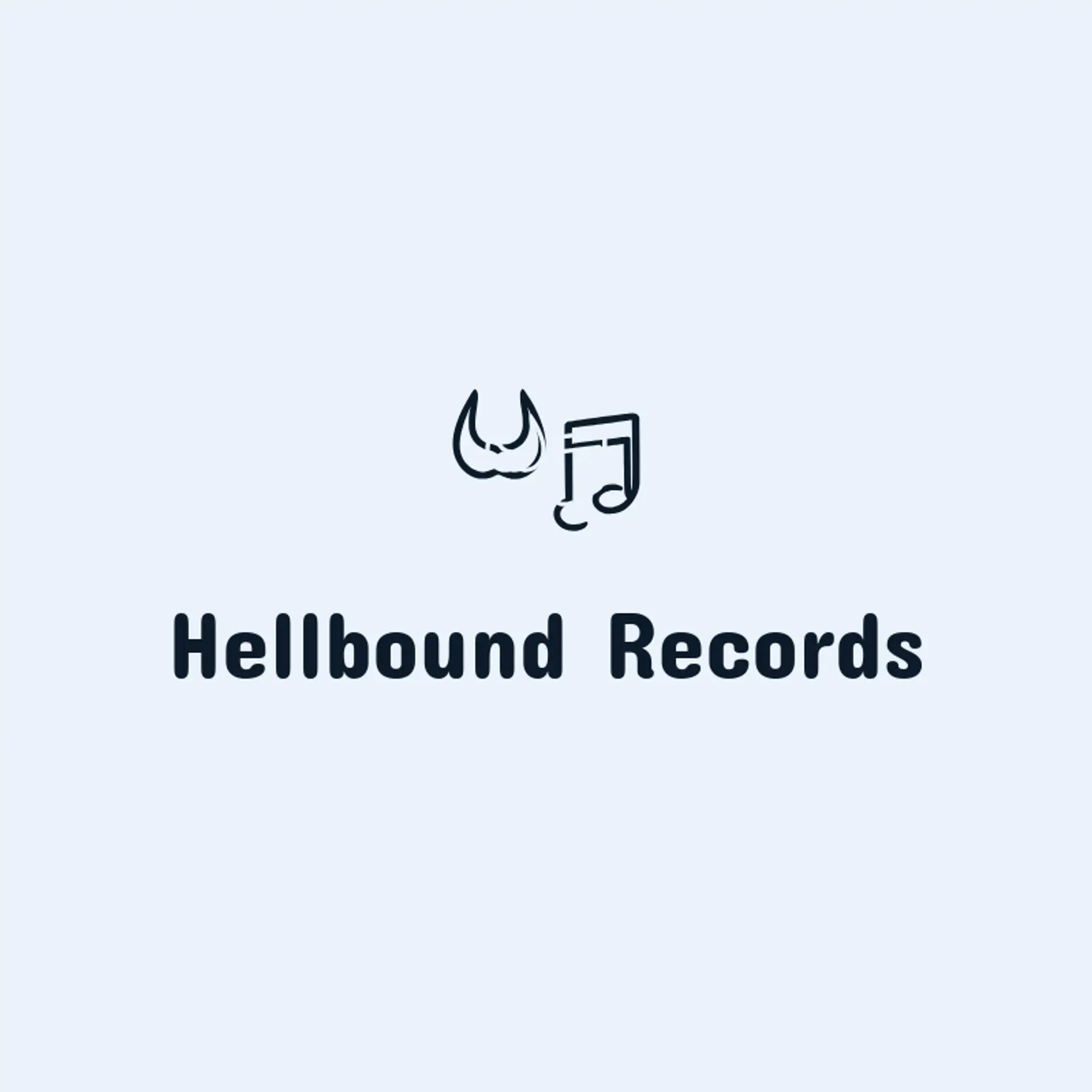 Hellbound Records logo for devil