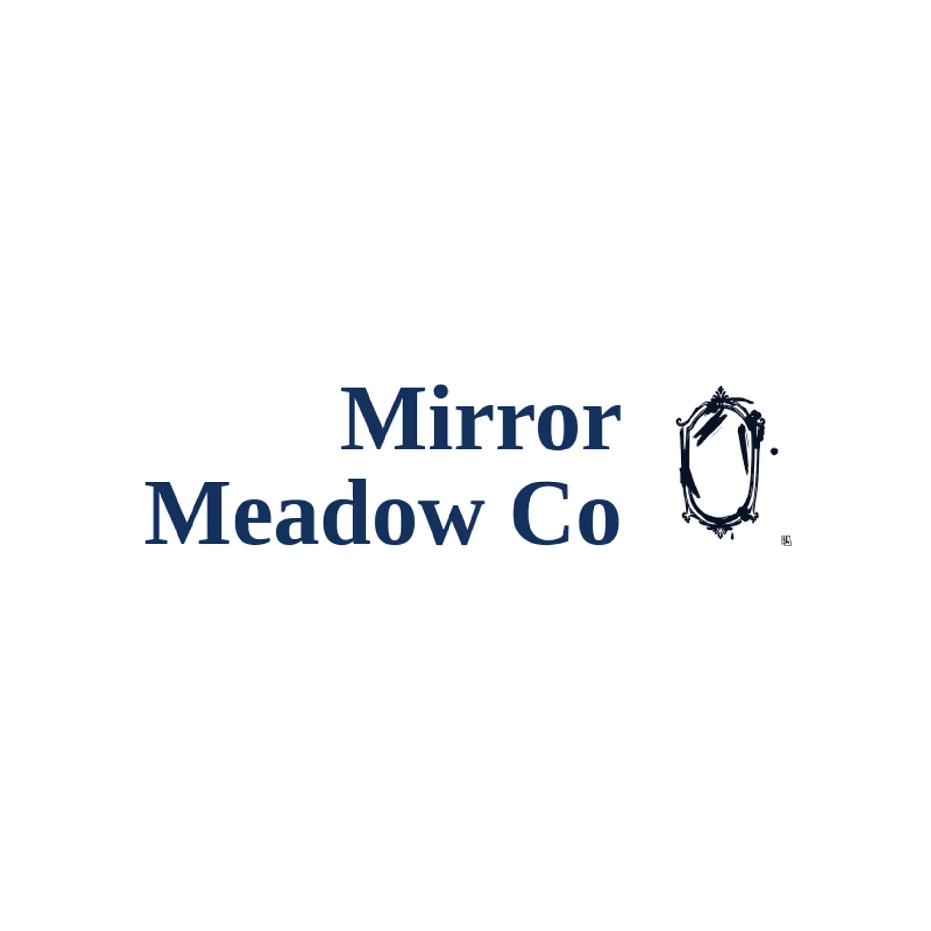 Mirror Meadow Co logo for mirror
