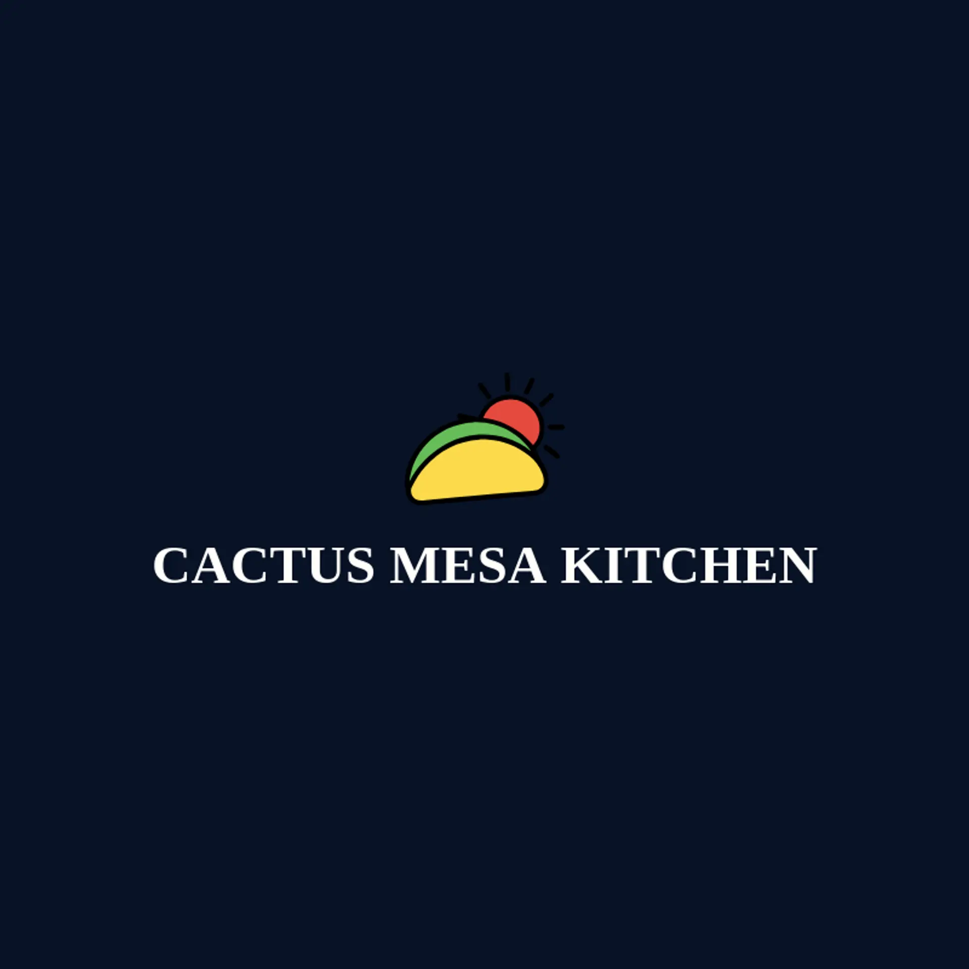 Cactus Mesa Kitchen logo for mexican restaurant