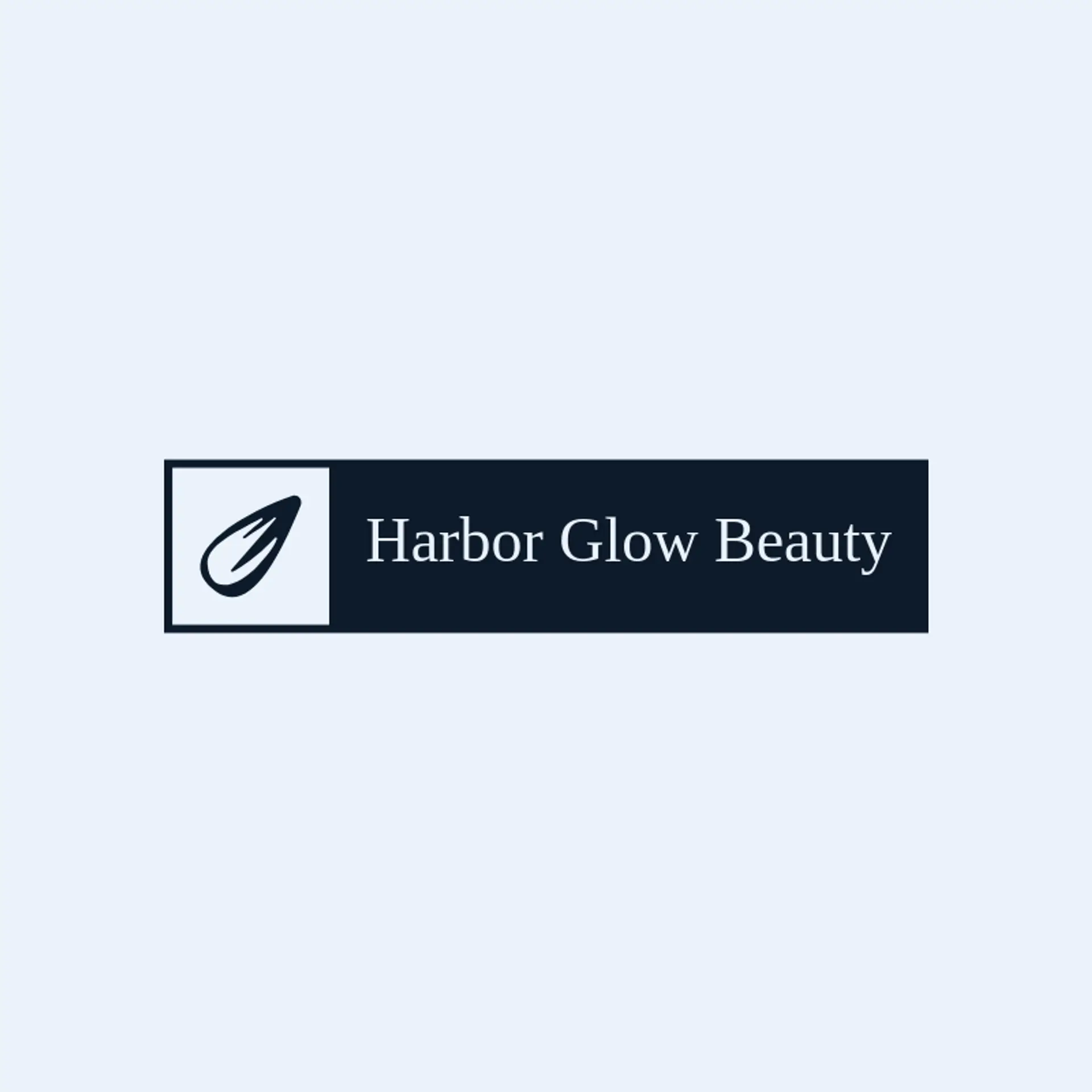Harbor Glow Beauty logo for california