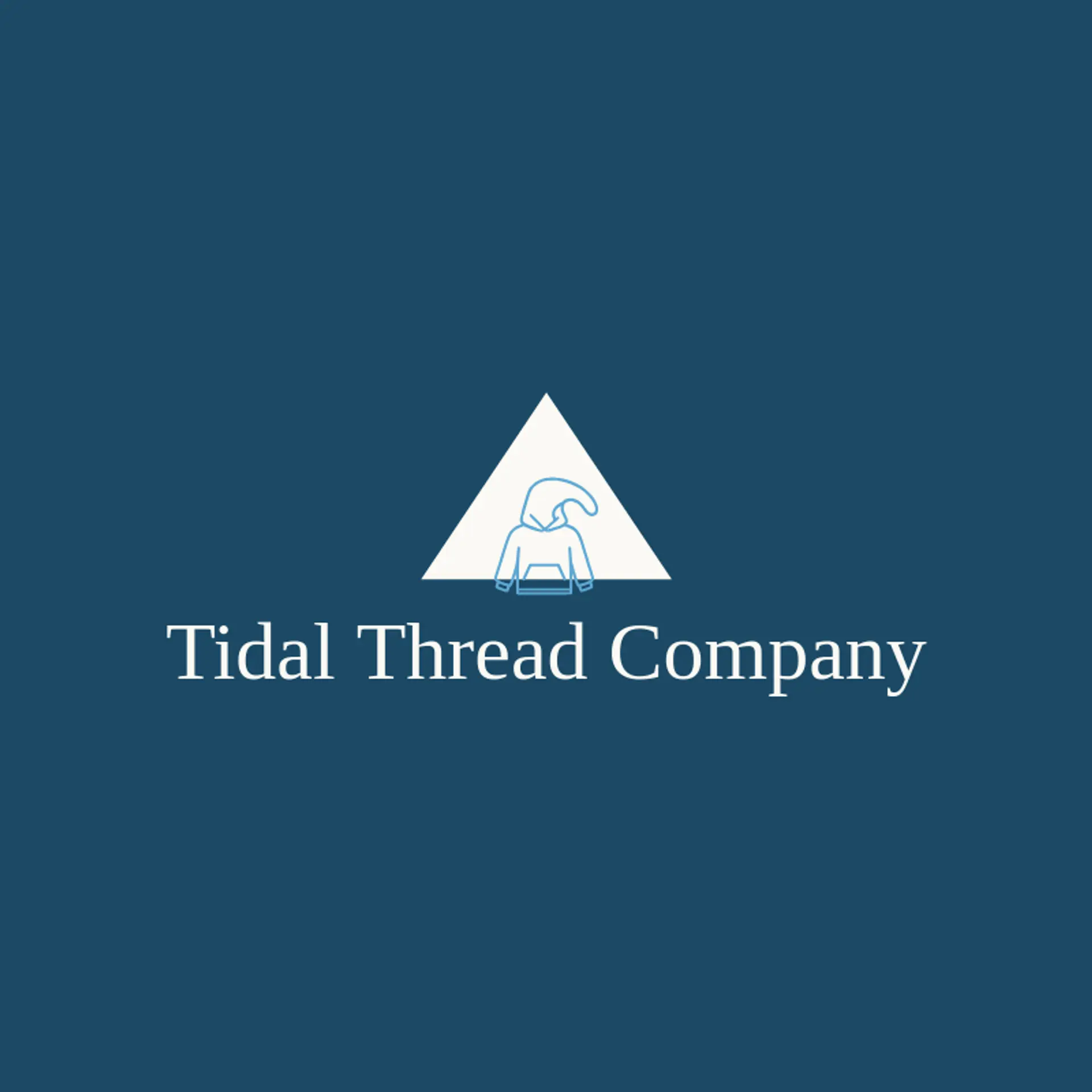 Tidal Thread Company logo for hoodie