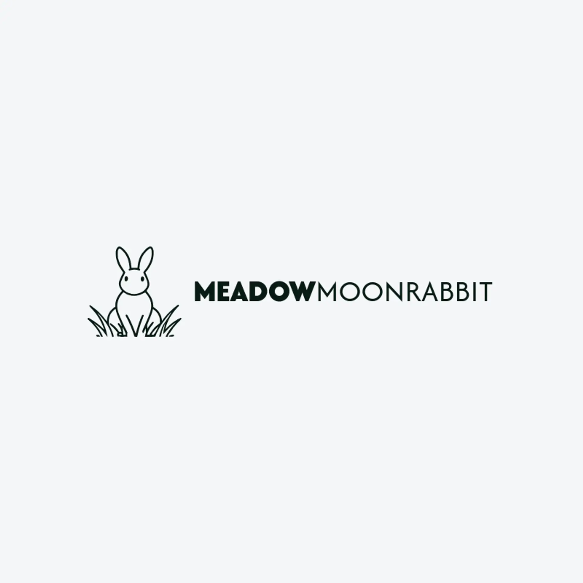 Meadow Moon Rabbit logo for rabbit