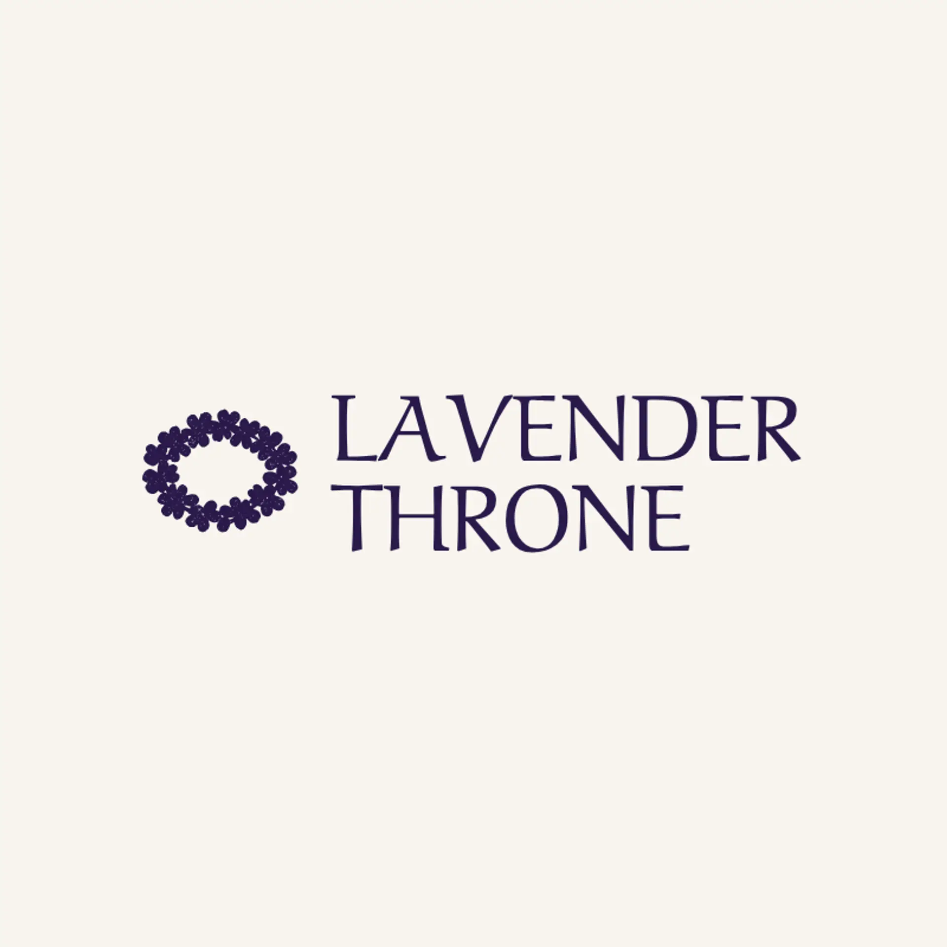 Lavender Throne logo for king