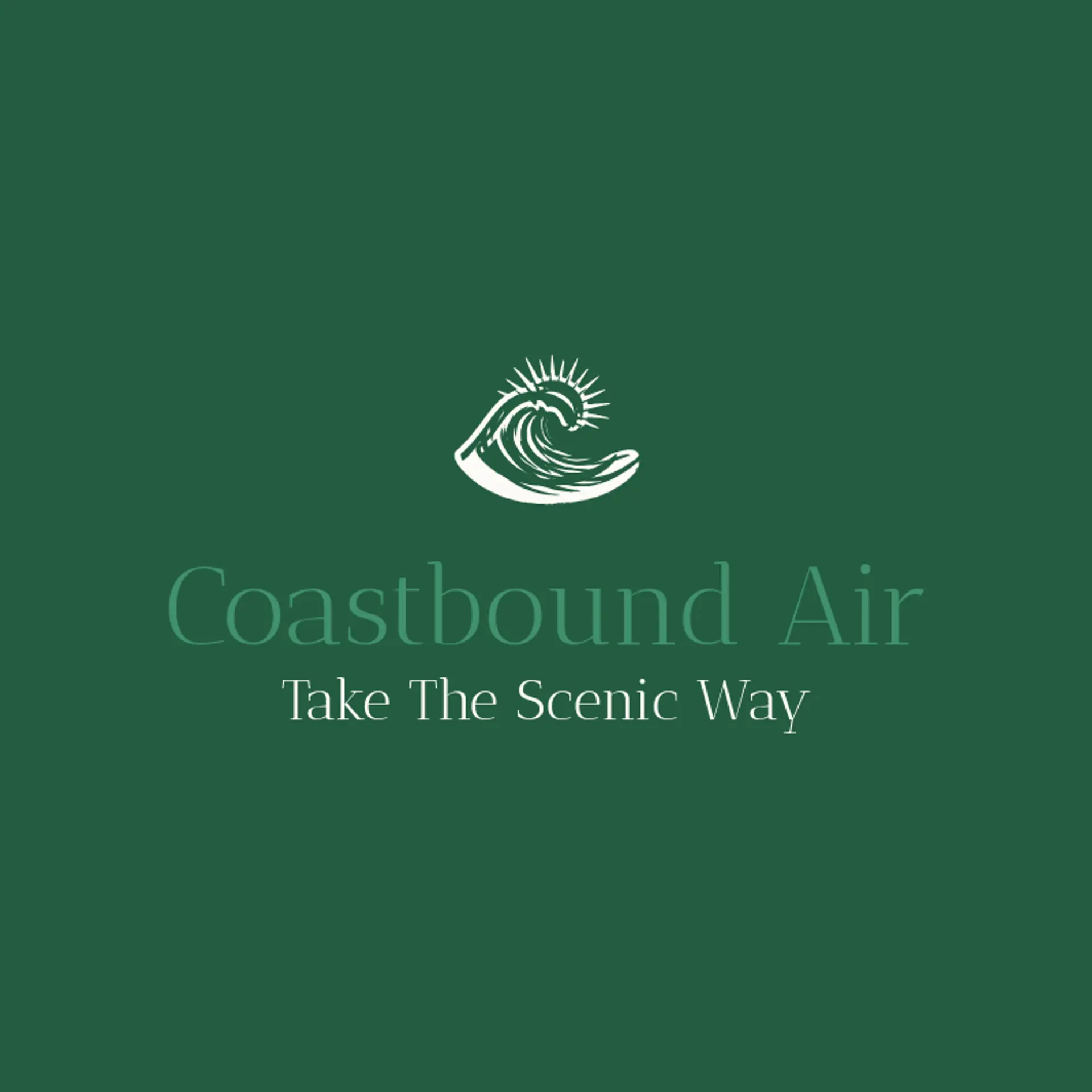 Coastbound Air logo for airline