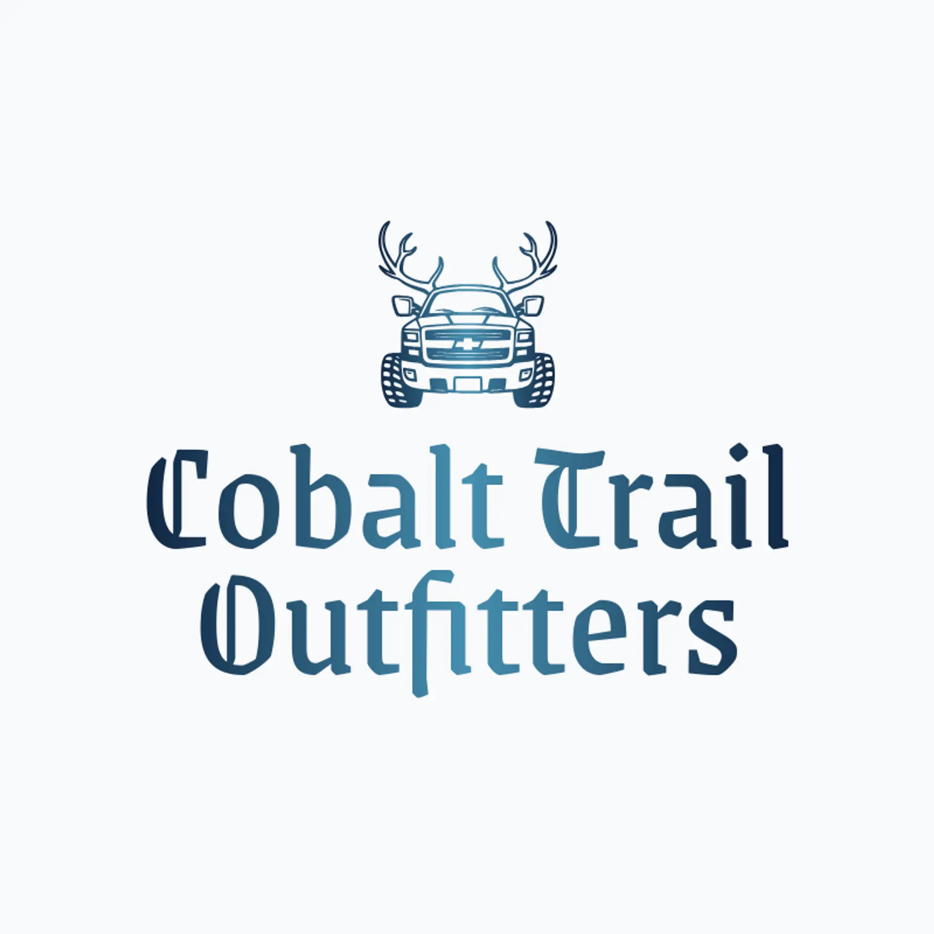 Cobalt Trail Outfitters logo for buck