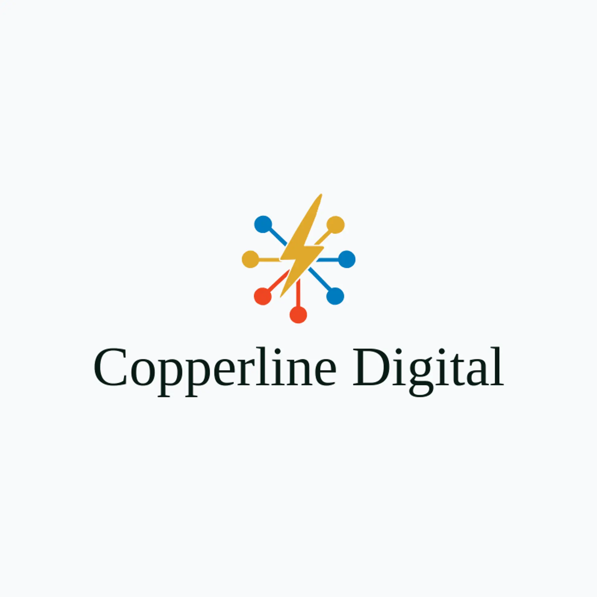 Copperline Digital logo for information technology