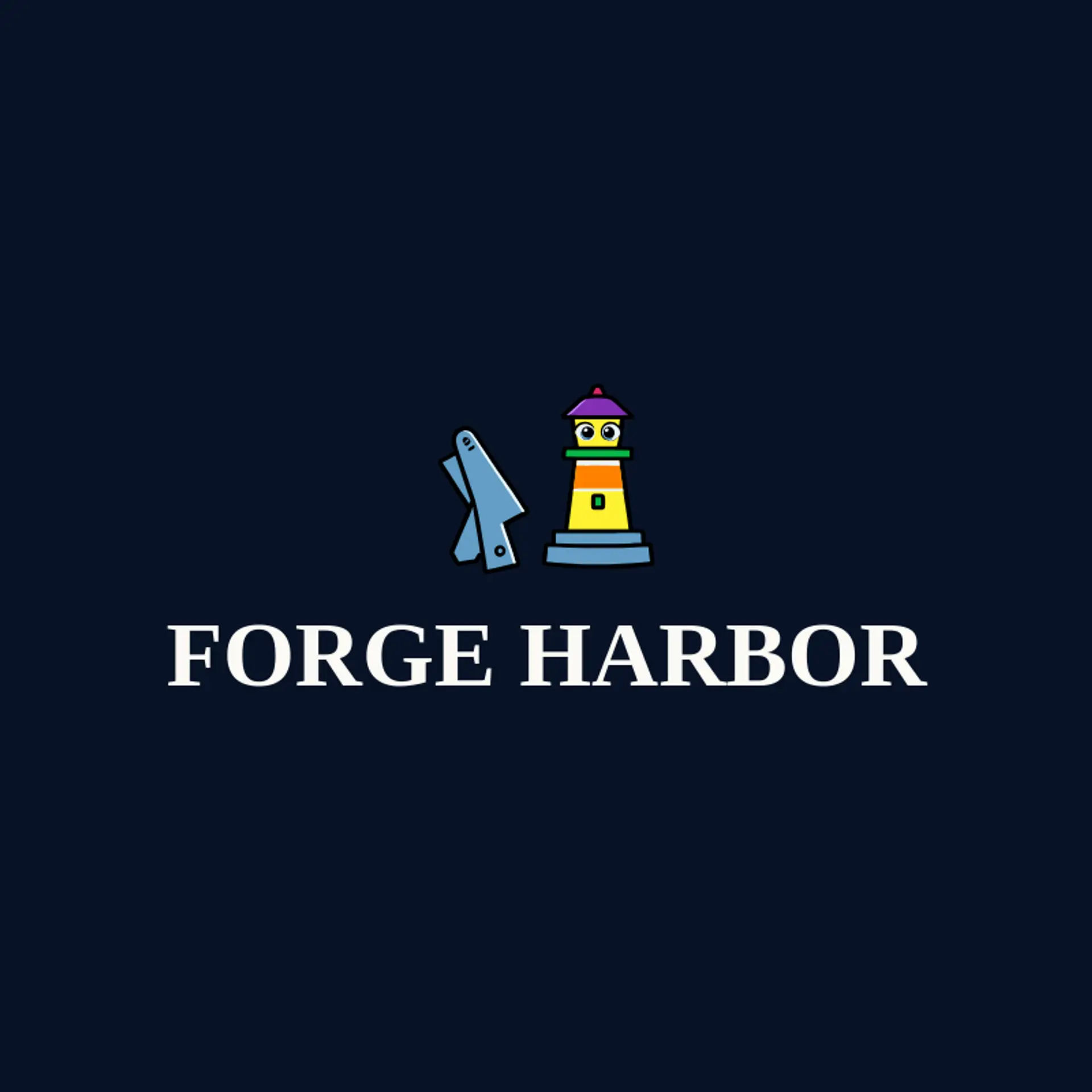 Forge Harbor logo for iron