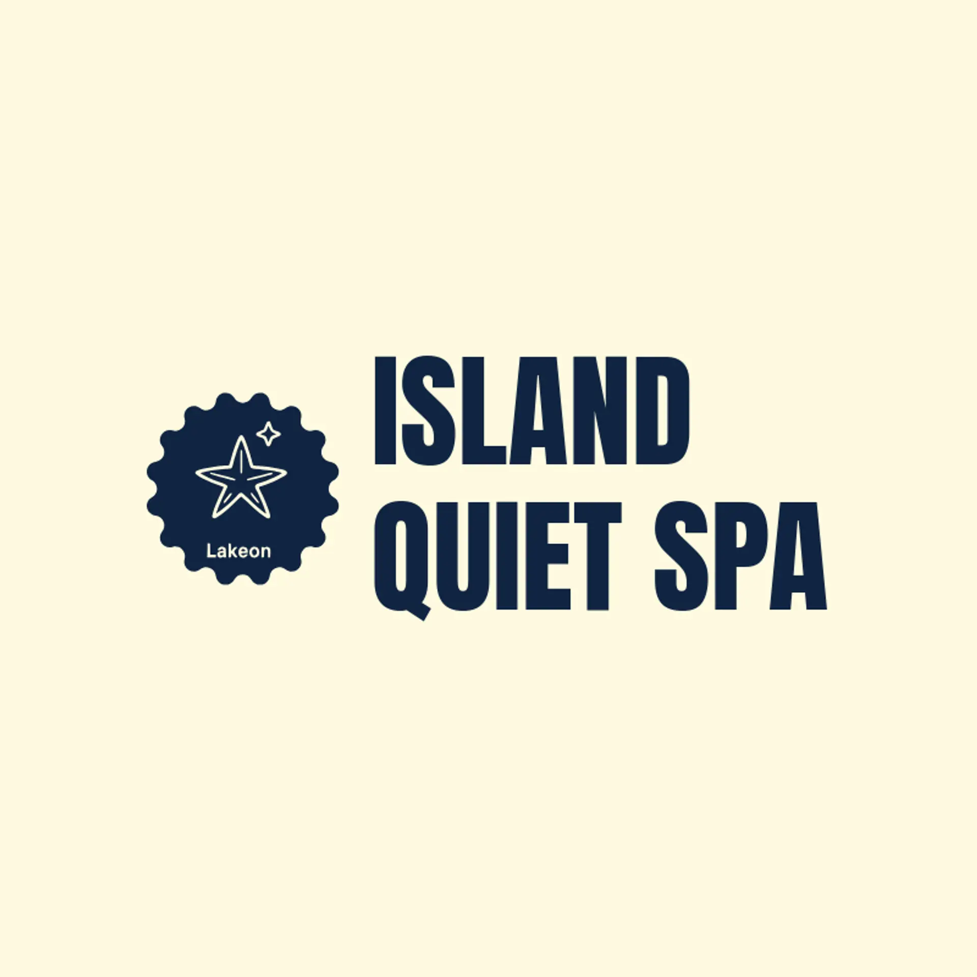 Island Quiet Spa logo for lagoon